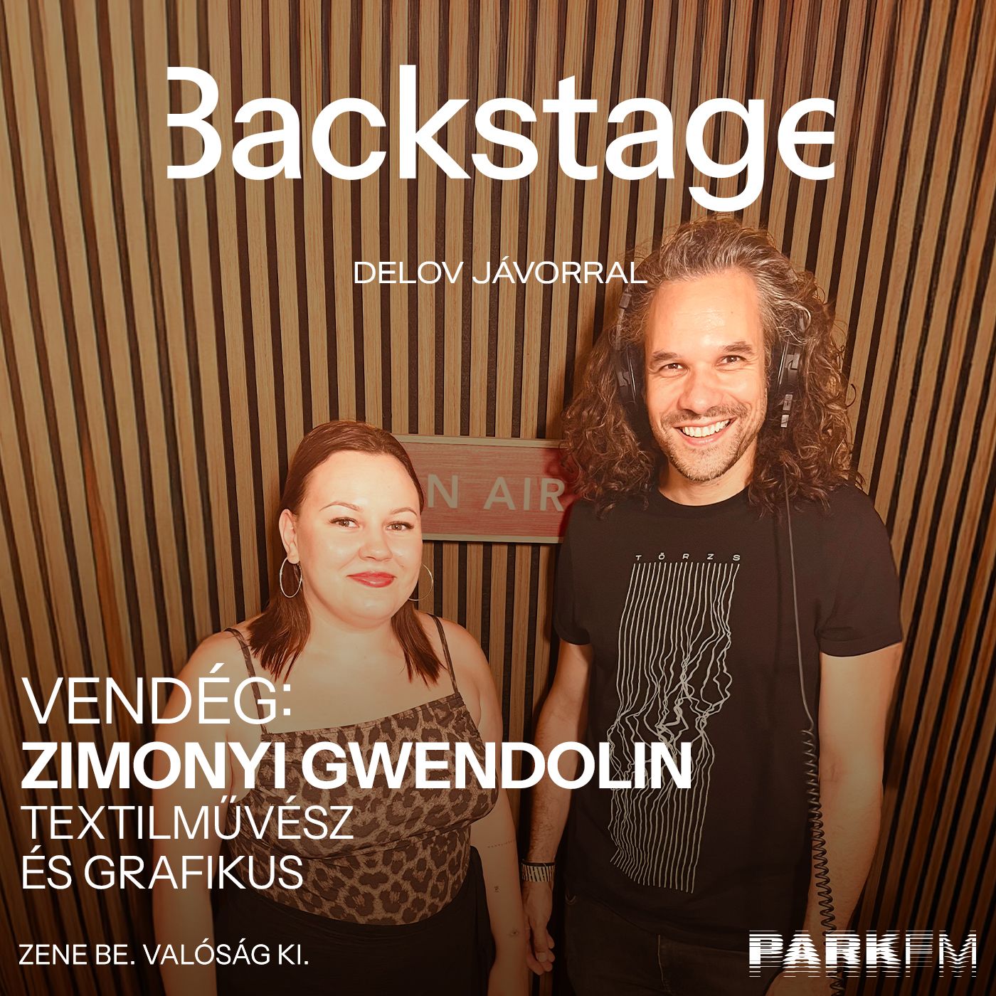 Backstage / Delov Jávor, vendég: Zimonyi Gwendolin a Park FM-en! 2025 episode artwork