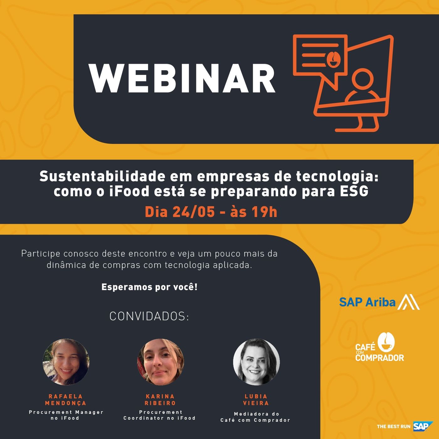 SAP ARIBA - Sustentabilidade em empresas de tecnologia- Como o iFood está se preparando para ESG episode artwork