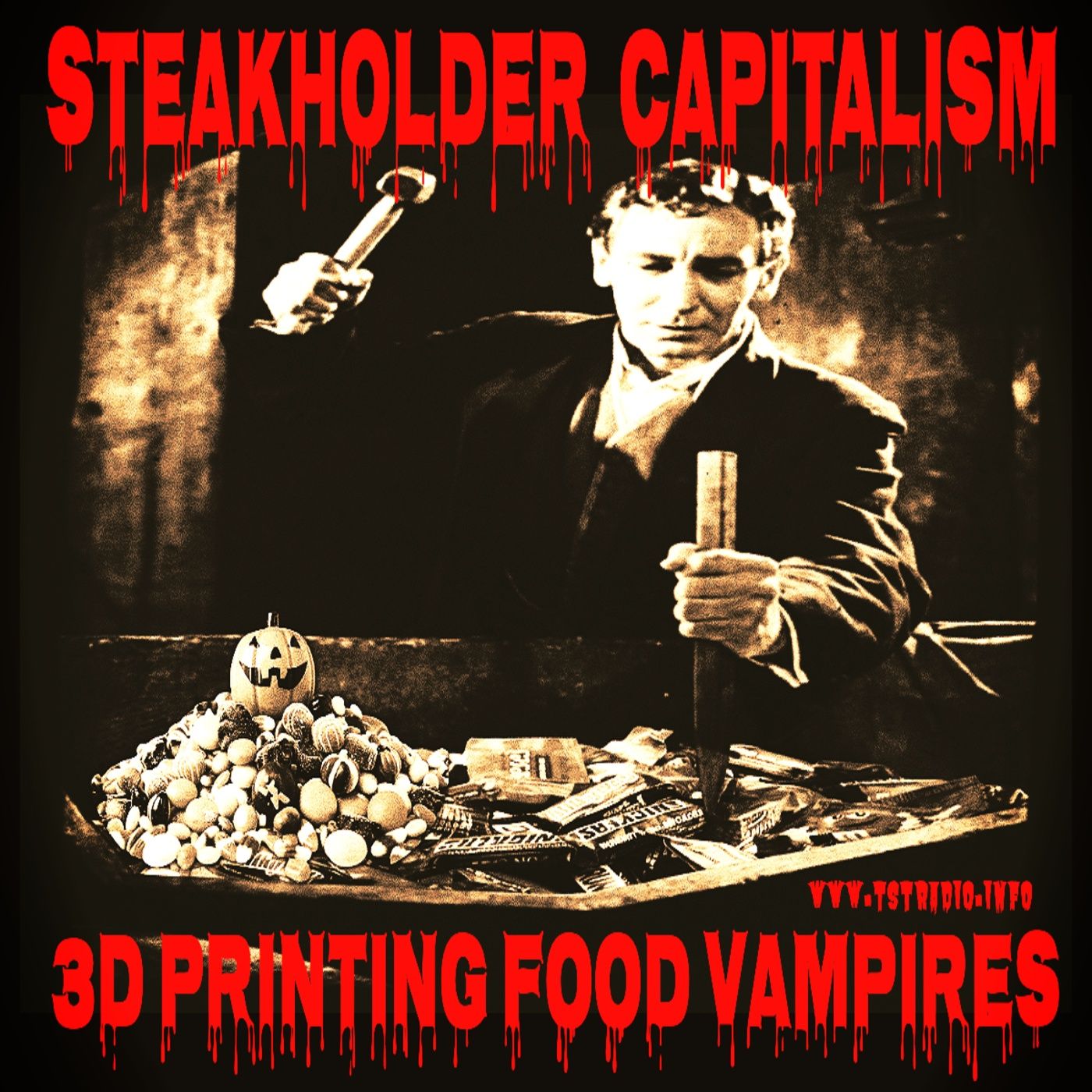 Steakholder Capitalism: 3D Printing Food Vampires (October 21, 2026)