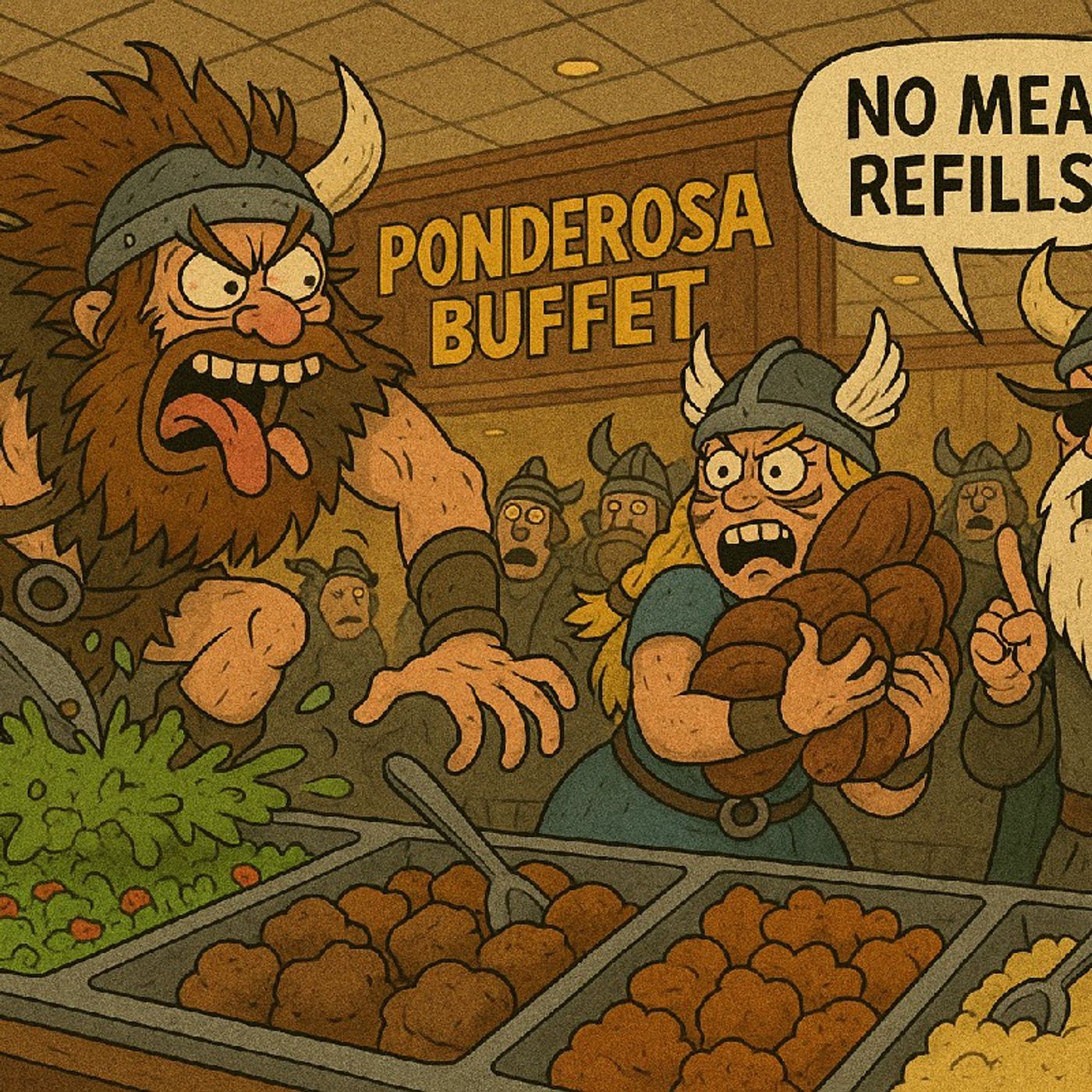 CHAPTER 8 "All you can eat, Ragnarok" episode artwork