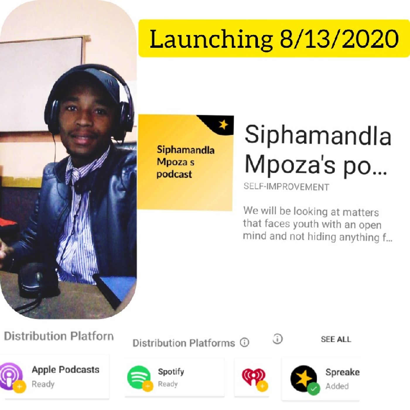 Episode 5 - Siphamandla Mpoza's podcast episode artwork