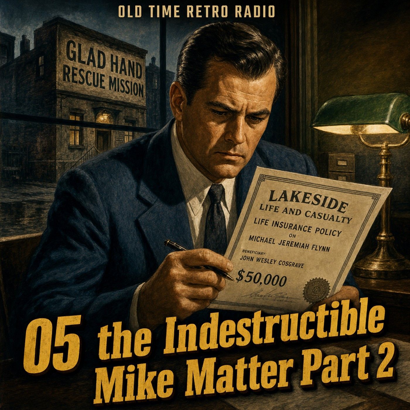 Yours Truly Johnny Dollar - "05 the Indestructible Mike Matter Part 2" (Old Time Radio)