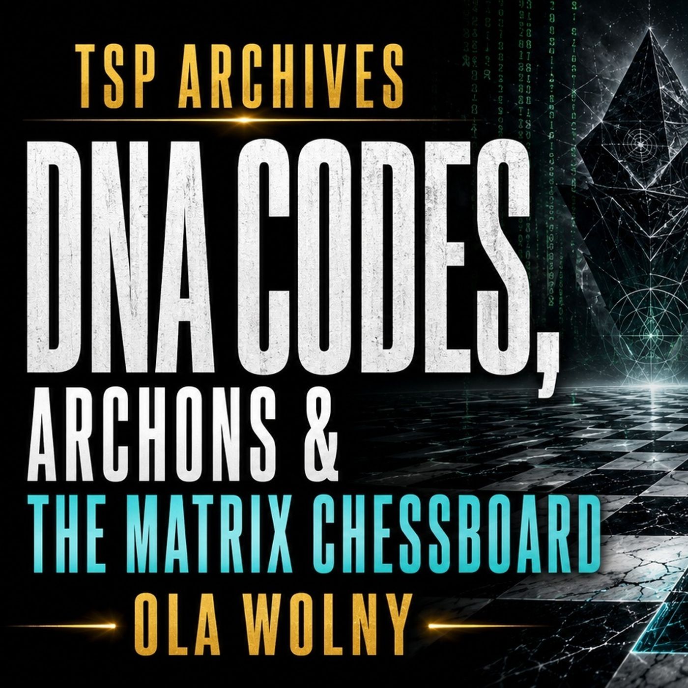 DNA Codes, Archons & the Matrix Chessboard - Ola Wolny - TSP Archives episode artwork