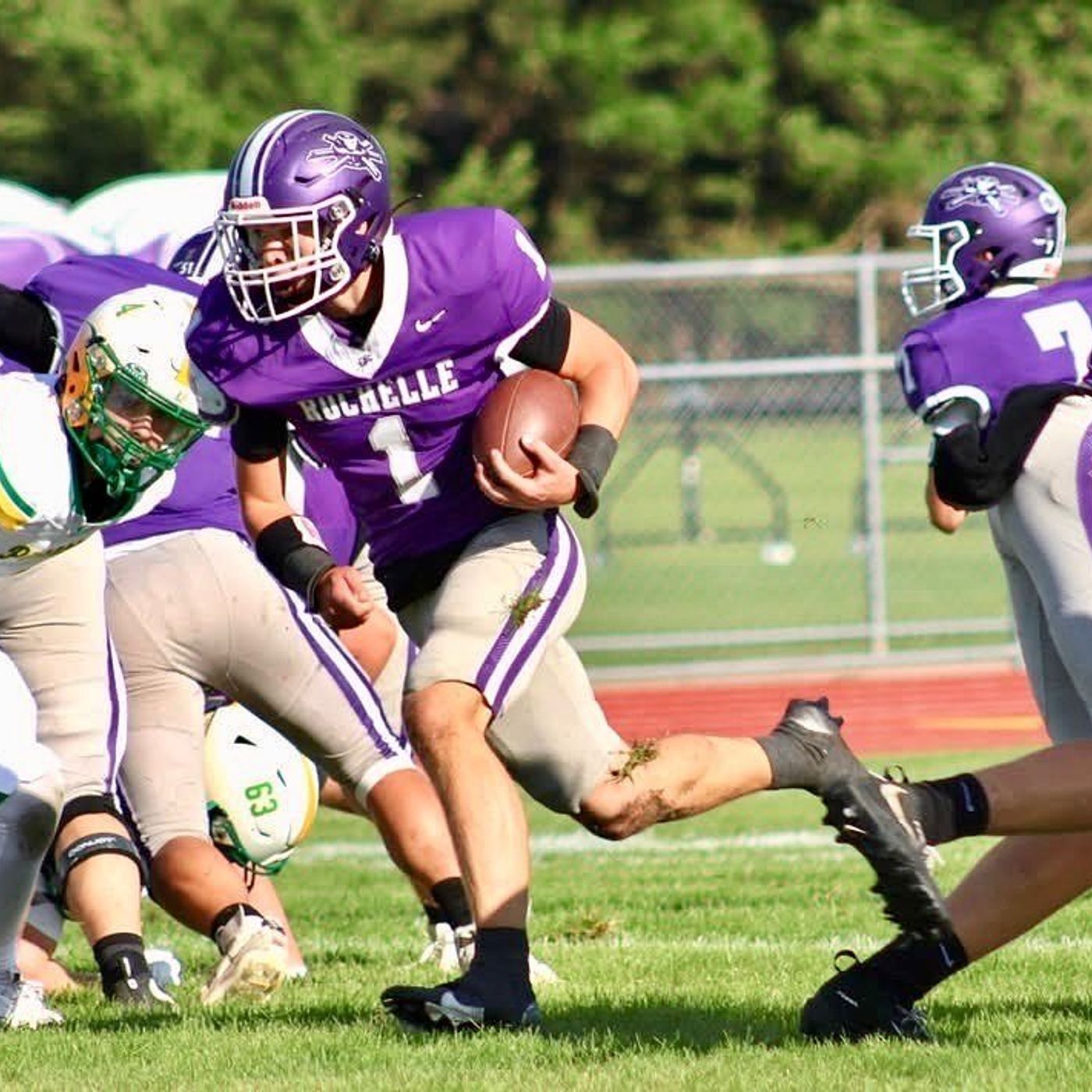 Rochelle piles up 497 rushing yards, pounds Normal U-High episode artwork