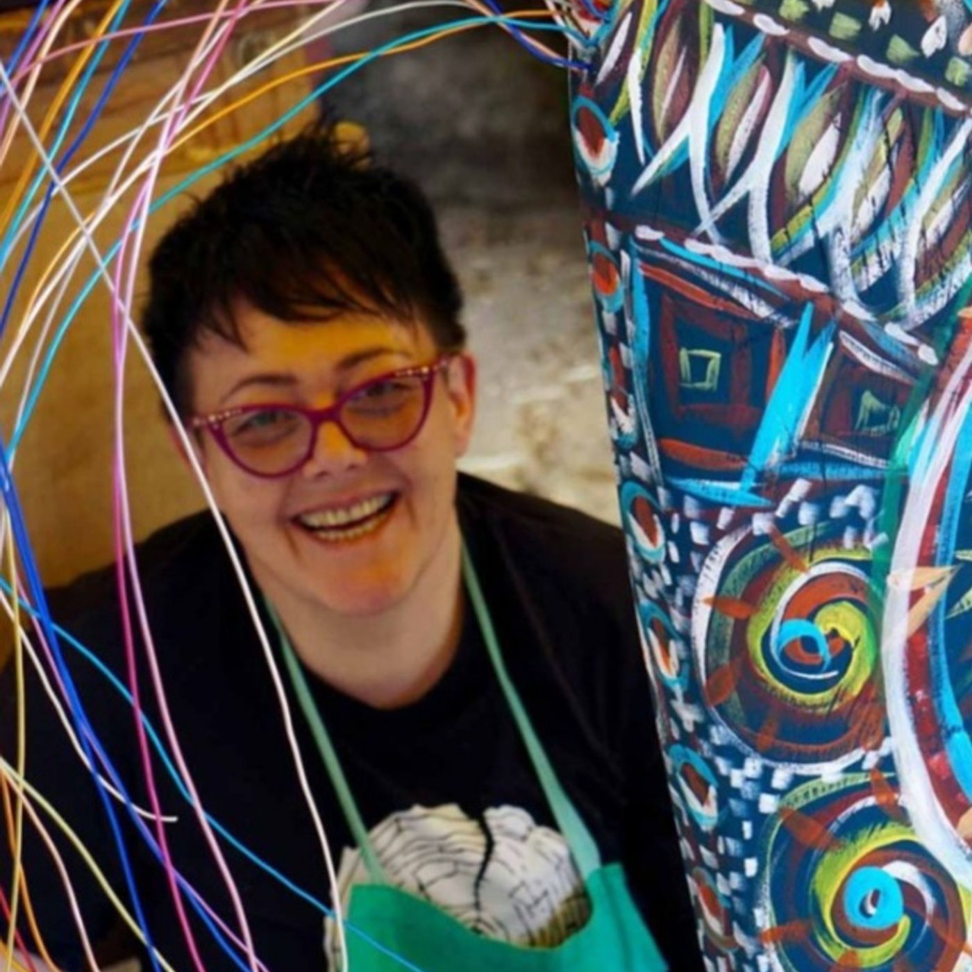 Intervista a Sara Andrich - "L'incontro, quando materia e colore si fondono" episode artwork