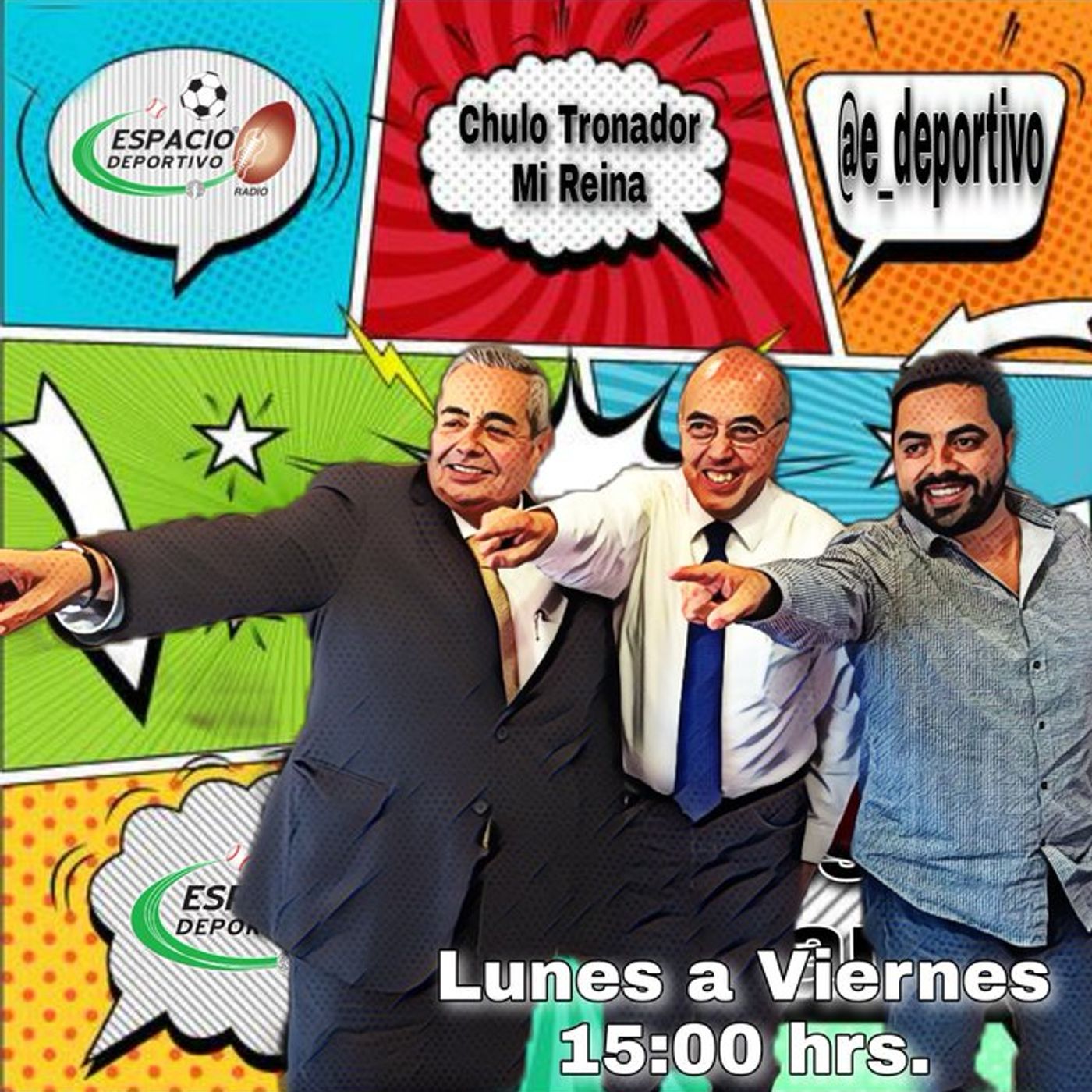 Hoy Presentamos "Usted nos da el Nombre y nosotros lo difamamos" en Espacio Deportivo de la Tarde 14 de Octubre 2020