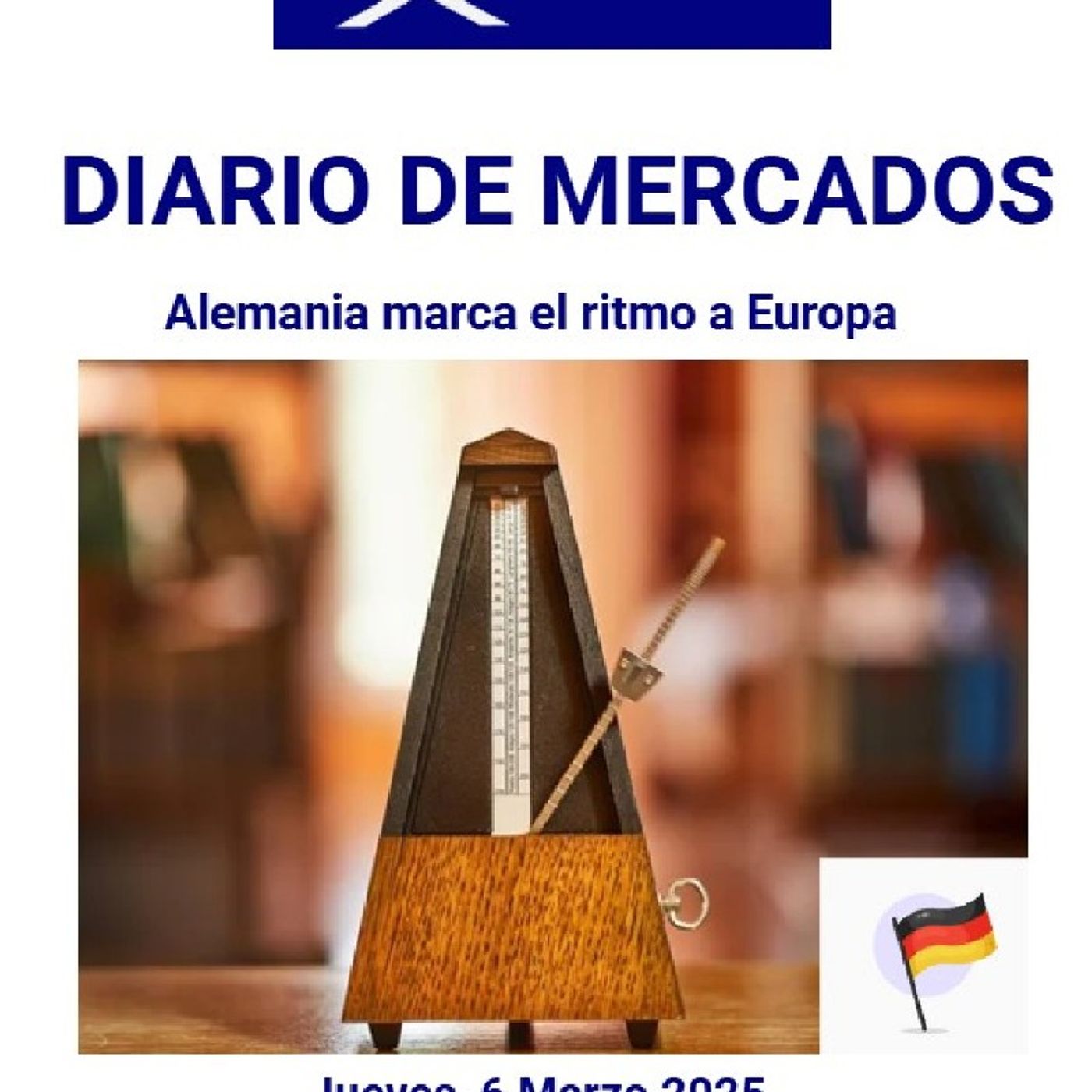 PODCAST en abierto DIARIO DE MERCADOS Jueves 6 Marzo 2025 episode artwork