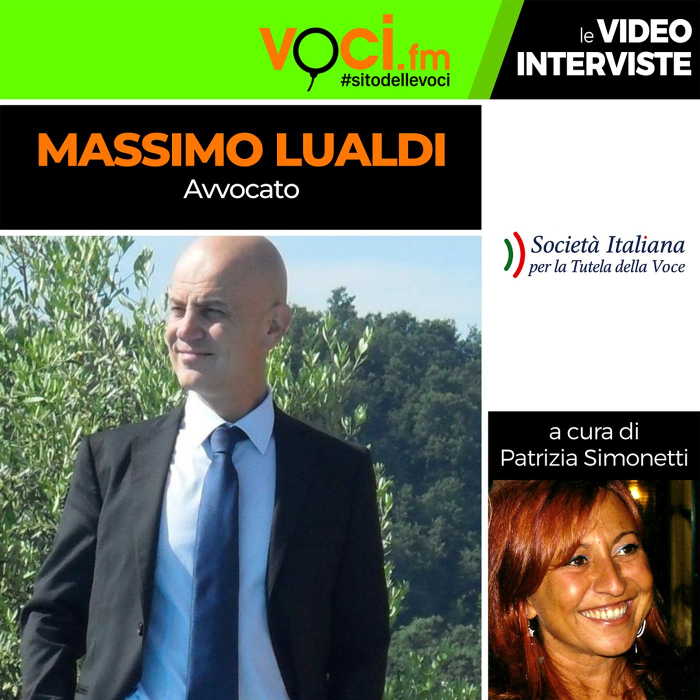 Società Italiana Tutela Voce: l'avvocato MASSIMO LUALDI su VOCI.fm - clicca PLAY e ascolta l'intervista episode artwork