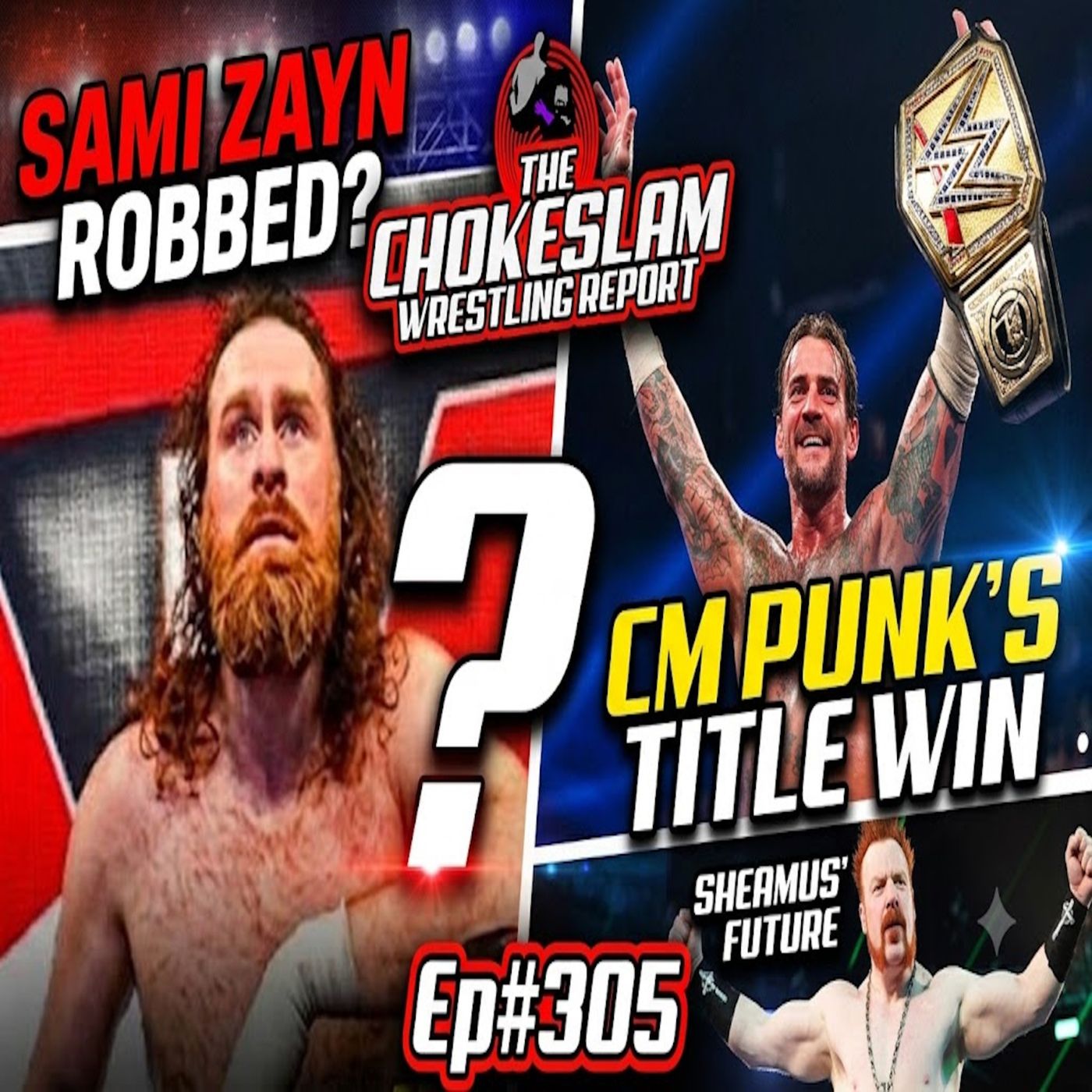 Sami Zayn ROBBED? CM Punk's Title Win & Sheamus' WWE Future Revealed! episode artwork