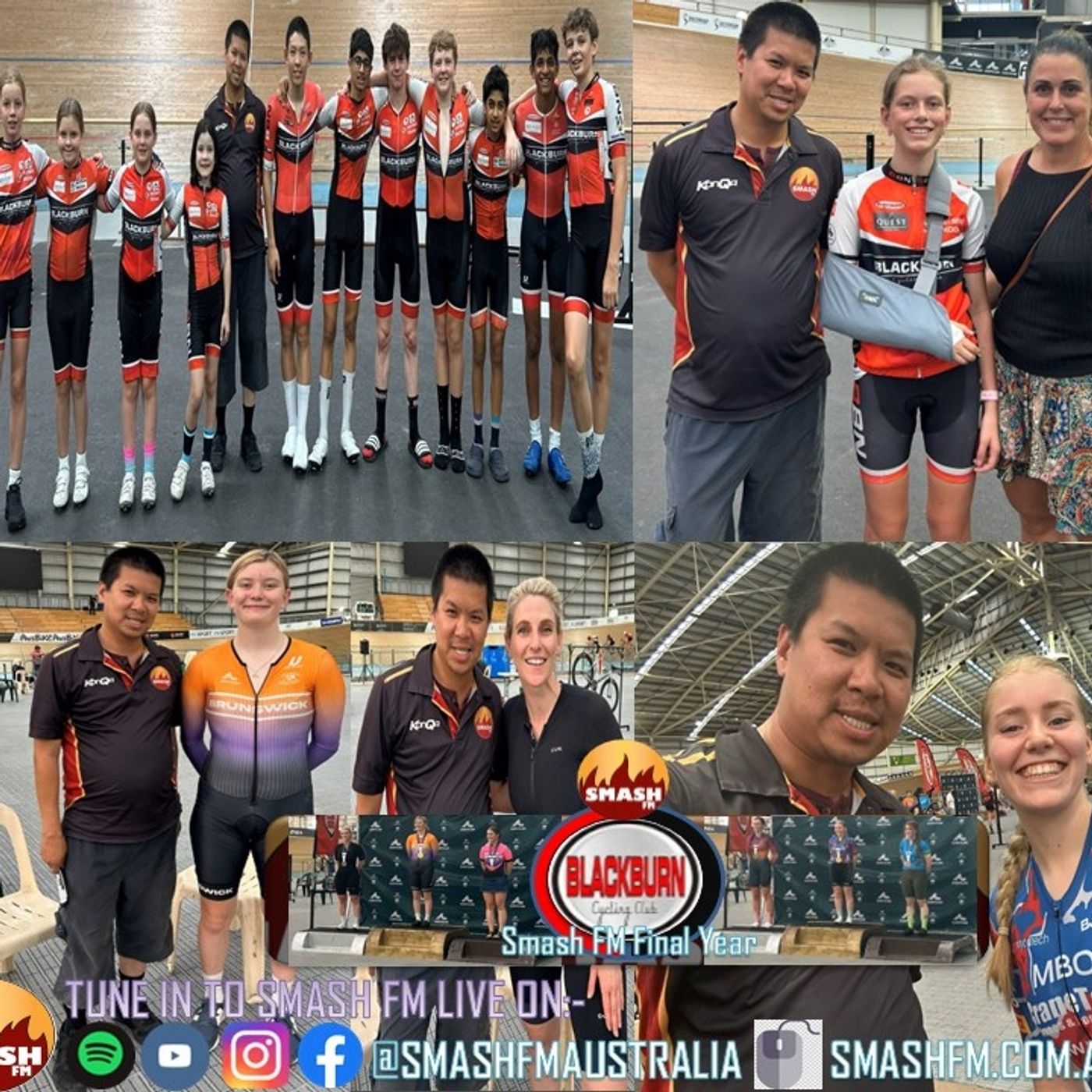 SSSFY26: Blackburn Cycling Club Australia Day Track Carnival Interviews 260126