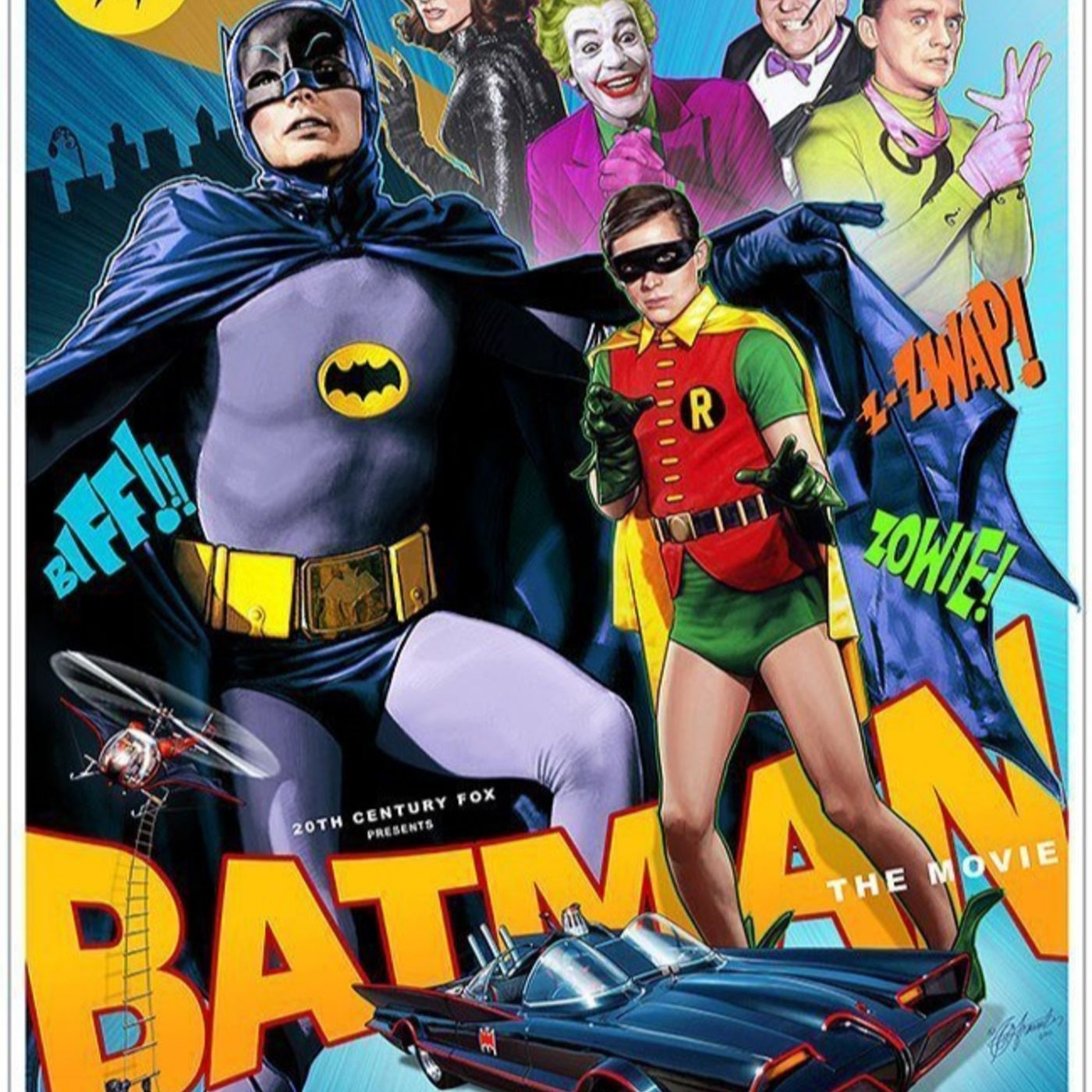Batman The Movie 1966 episode artwork