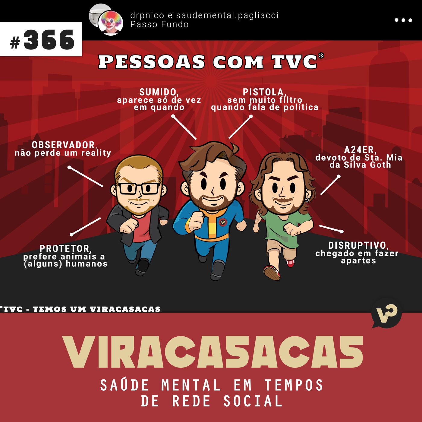 #366 "Saúde mental em tempos de rede social" - com Luciano Mattuella e Gustavo Mano