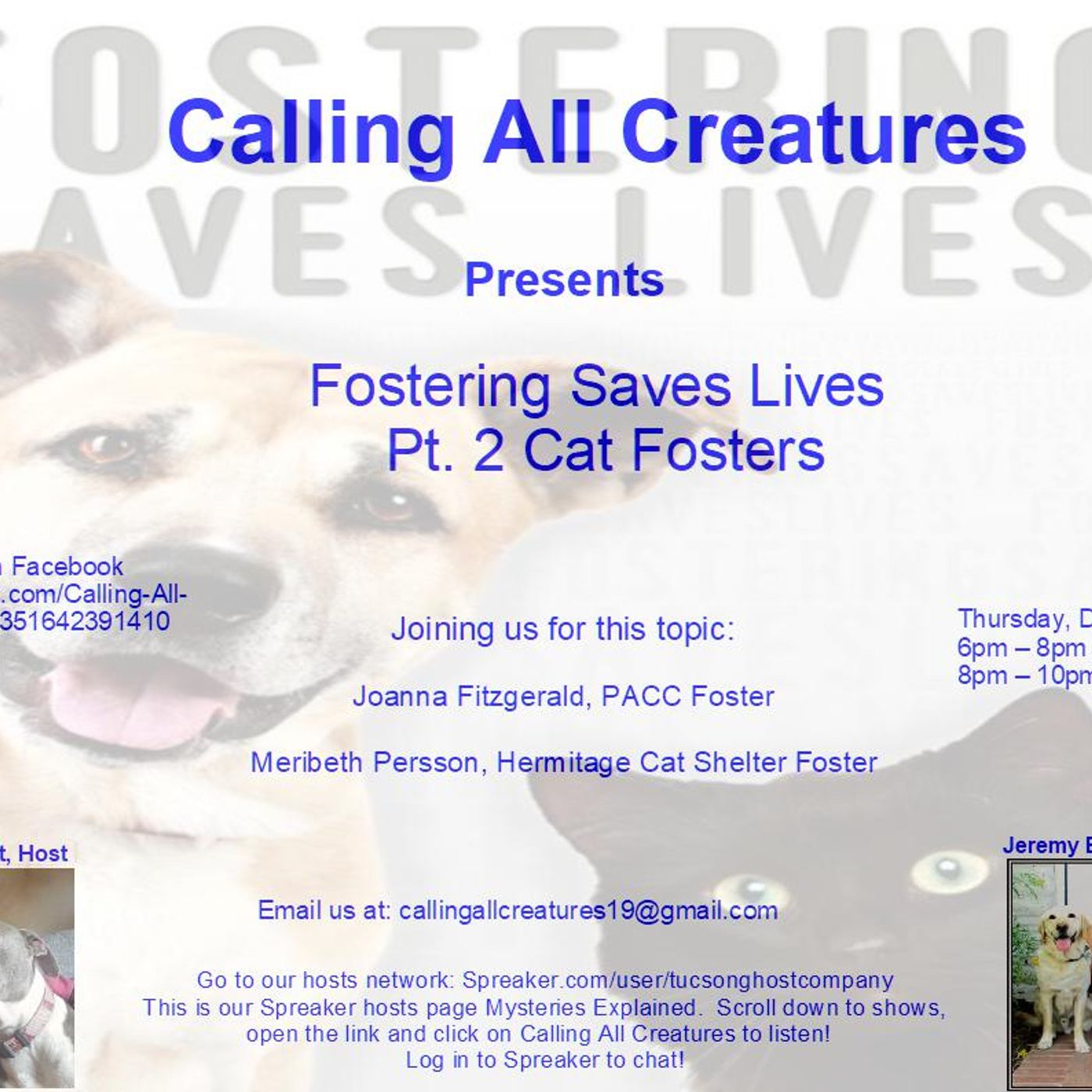 Calling All Creatures