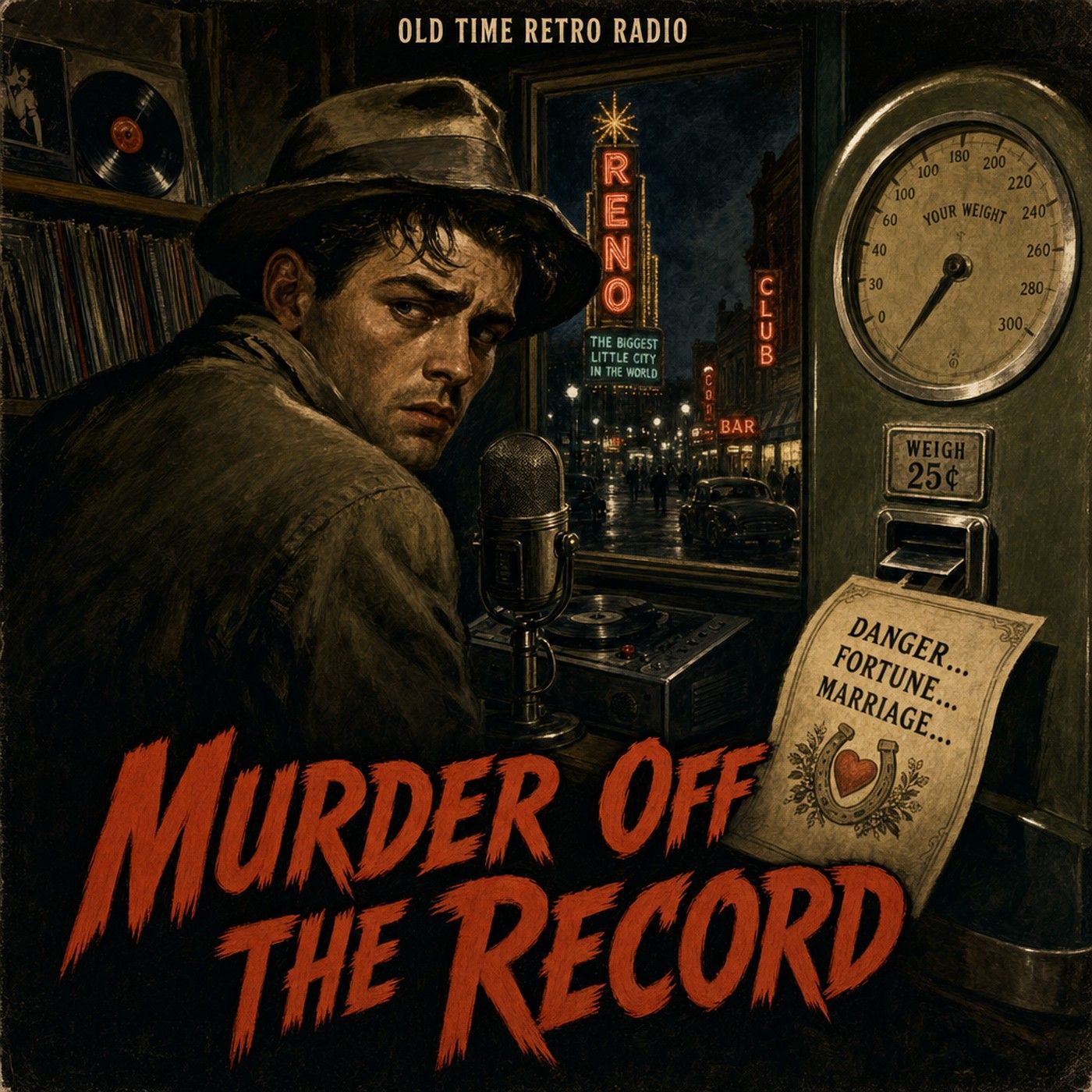 Inner Sanctum Mysteries - "Murder Off the Record" (Old Time Radio, 1952) episode artwork