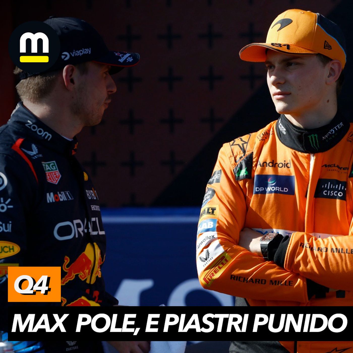 Verstappen faz pole em Ímola e iguala Senna! Piastri é 2º, mas acaba punido episode artwork