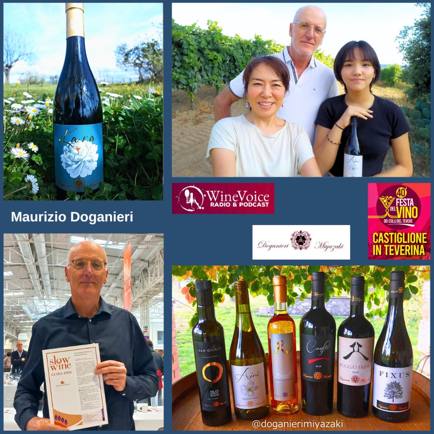 Le Terre del Vino: 40° Festa del Vino Colli del Tevere - DOGANIERI MIYAZAKY (Lazio) (Lazio) episode artwork