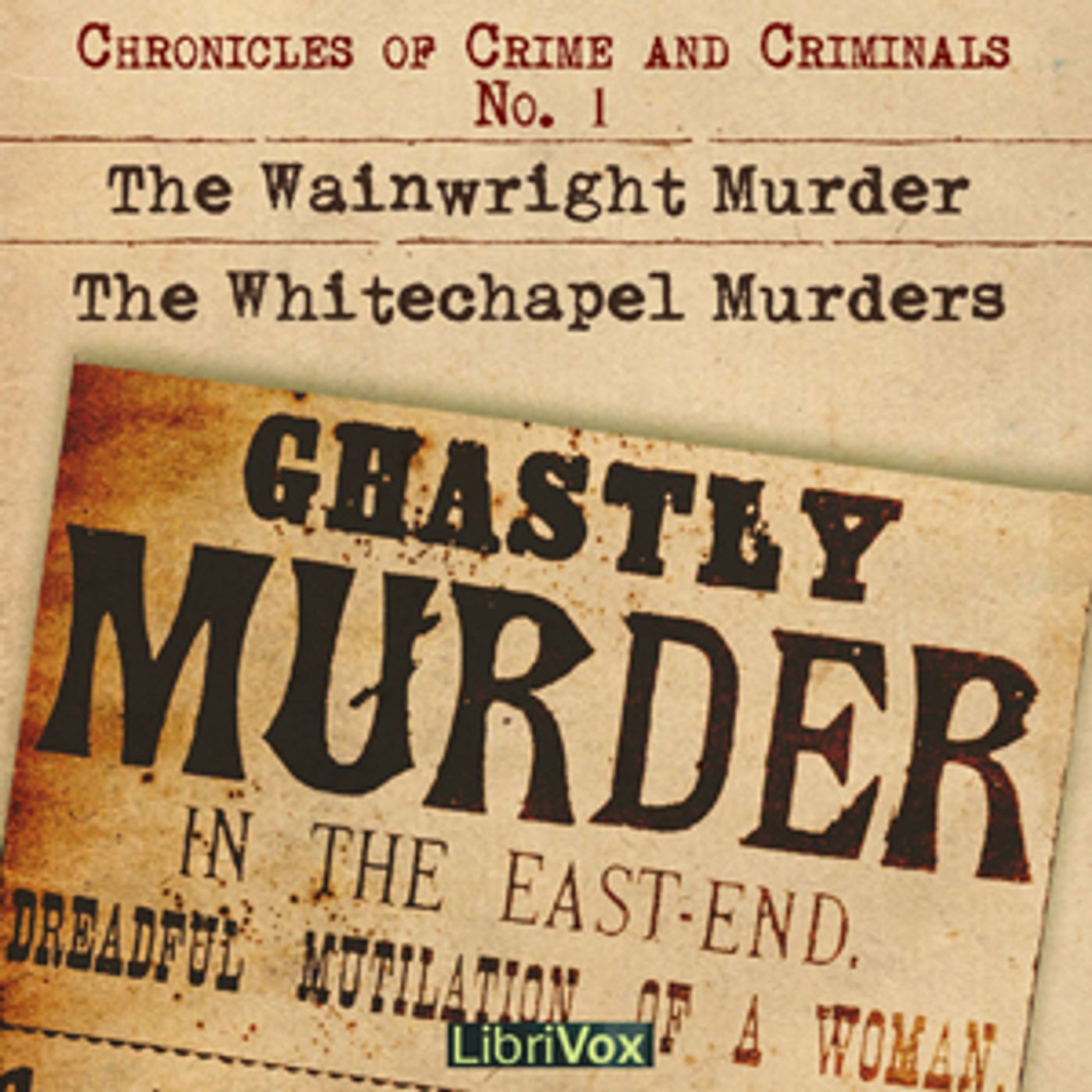 Chronicles of crime and criminals No.1 podcast artwork