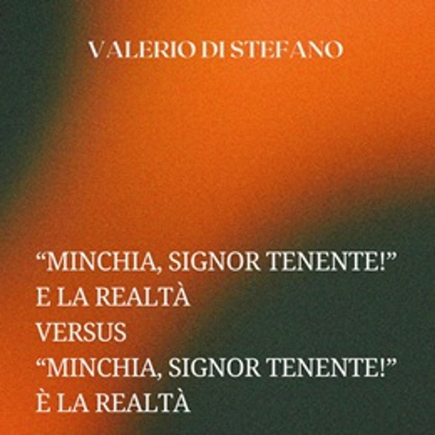 Minchia Signor Tenente e la realtà versus Minchia Signor Tenente è la realtà, Valerio Di Stefano episode artwork