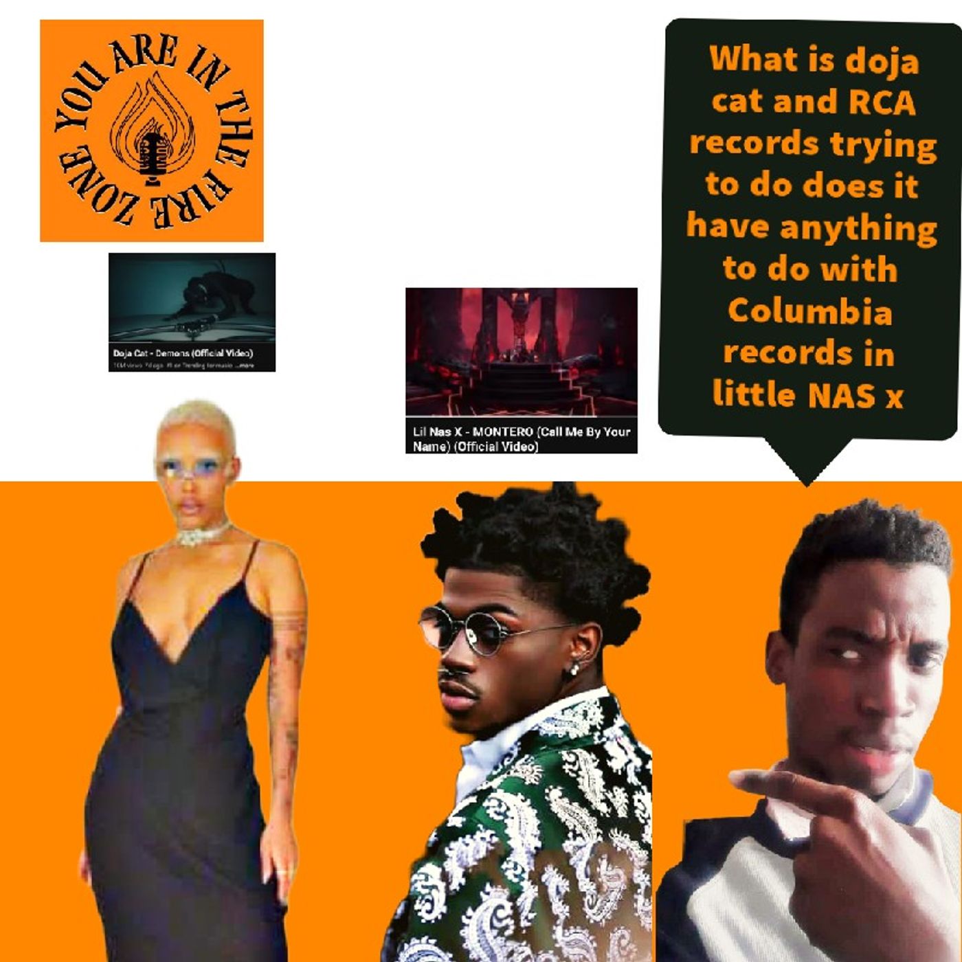 Episode 17 - You are in the fire zone What is doja cat and RCA records trying to do does it have anything to do with Columbia records in li episode artwork