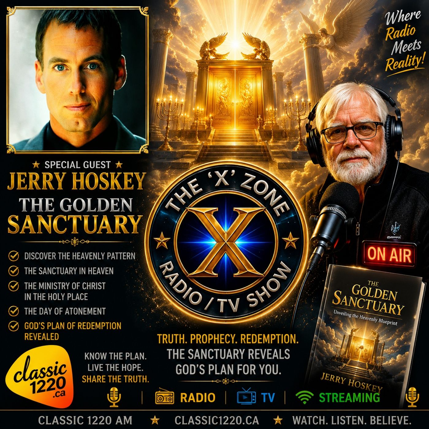 Rob McConnell Interviews - JERRY HOSKEY - The Golden Sanctuary
