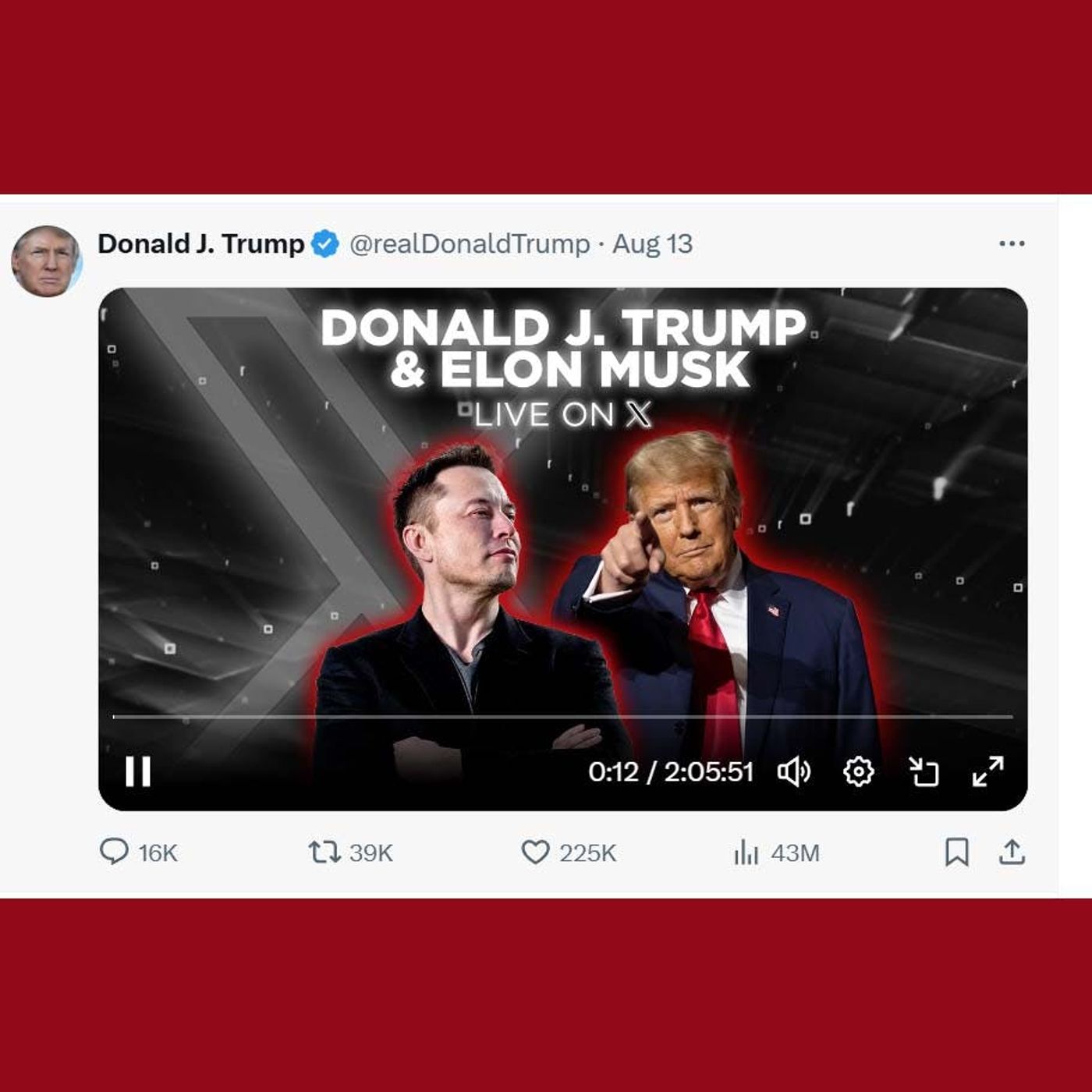 Musk ‘Interviews’ Trump, Musk Lawsuit, Lowering Drug Prices episode artwork