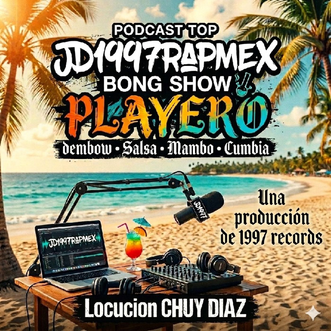 Top bong show playero JD1997mixtape episode artwork