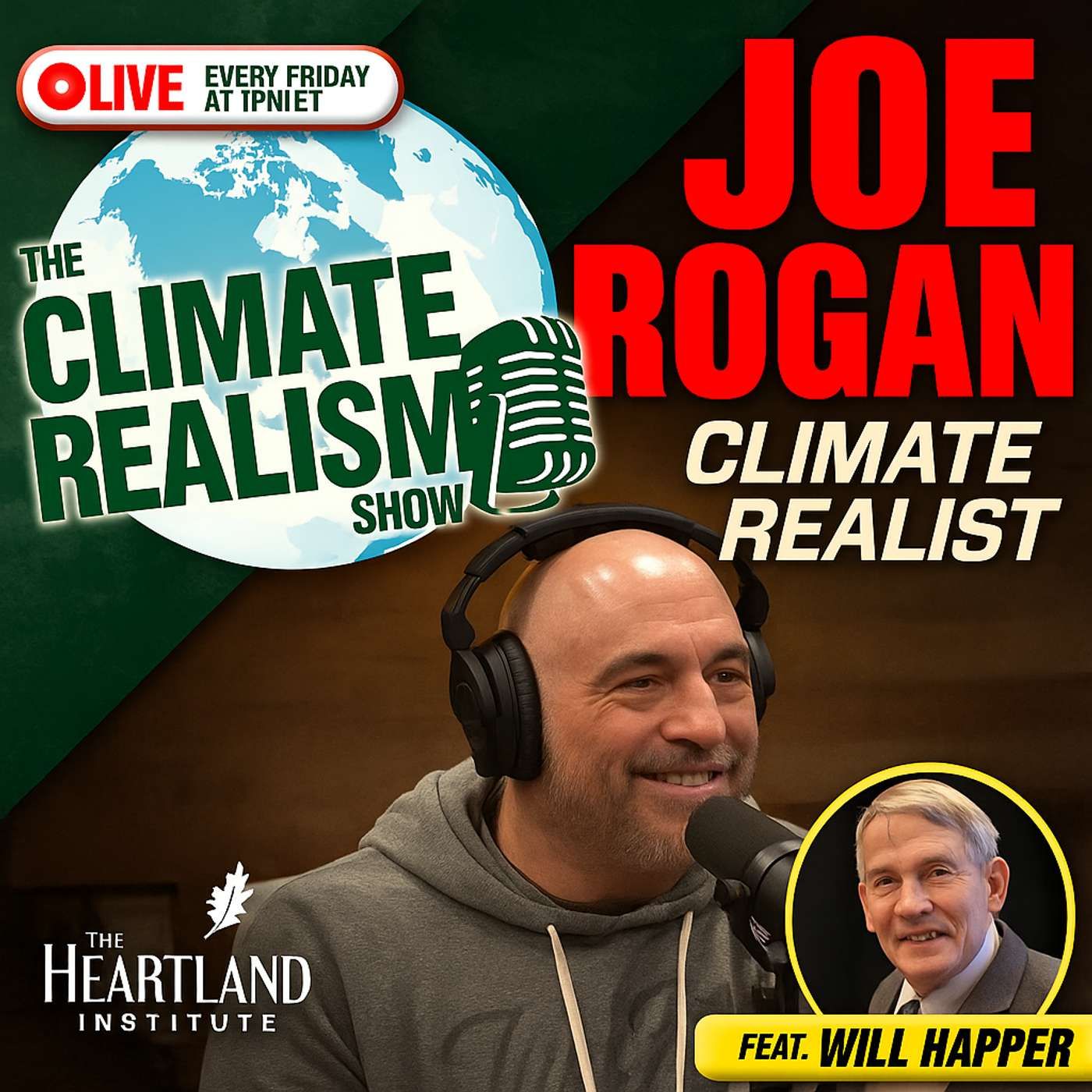 Joe Rogan, Climate Realist — The Climate Realism Show #179 episode artwork