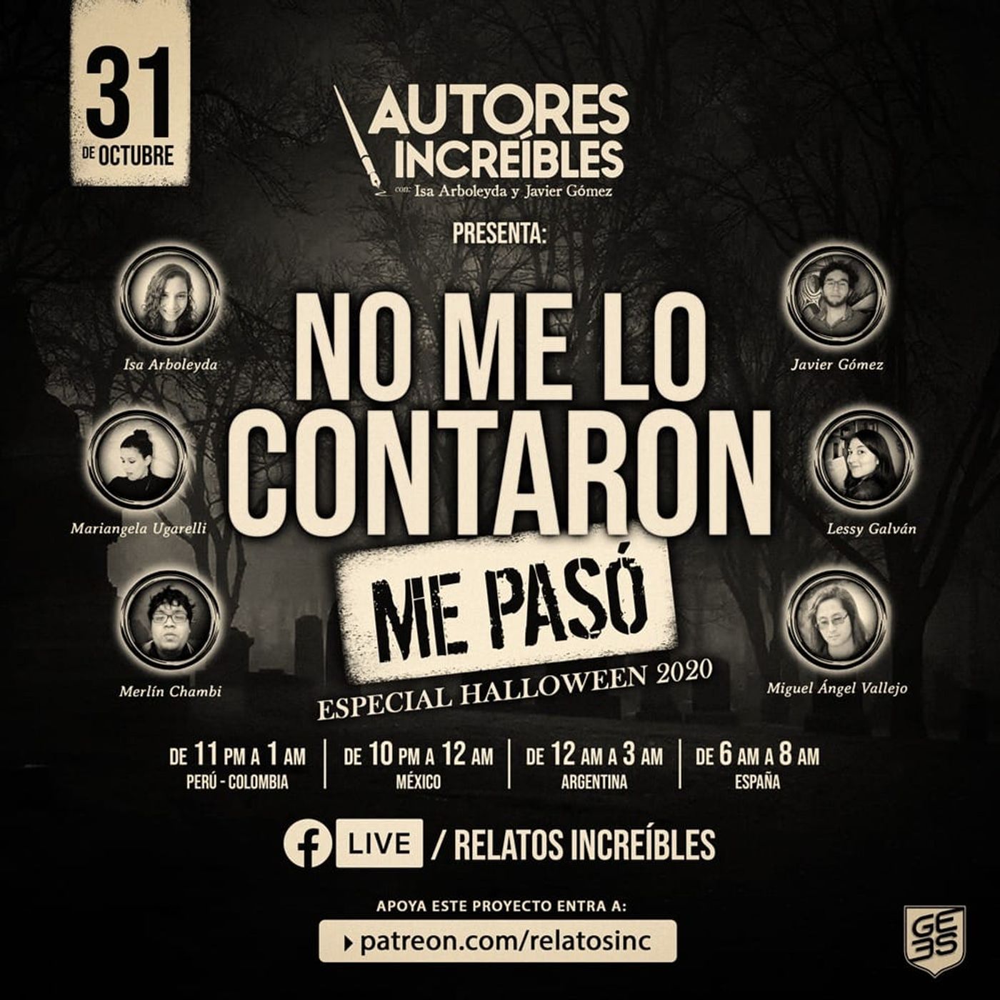 Autores Increíbles