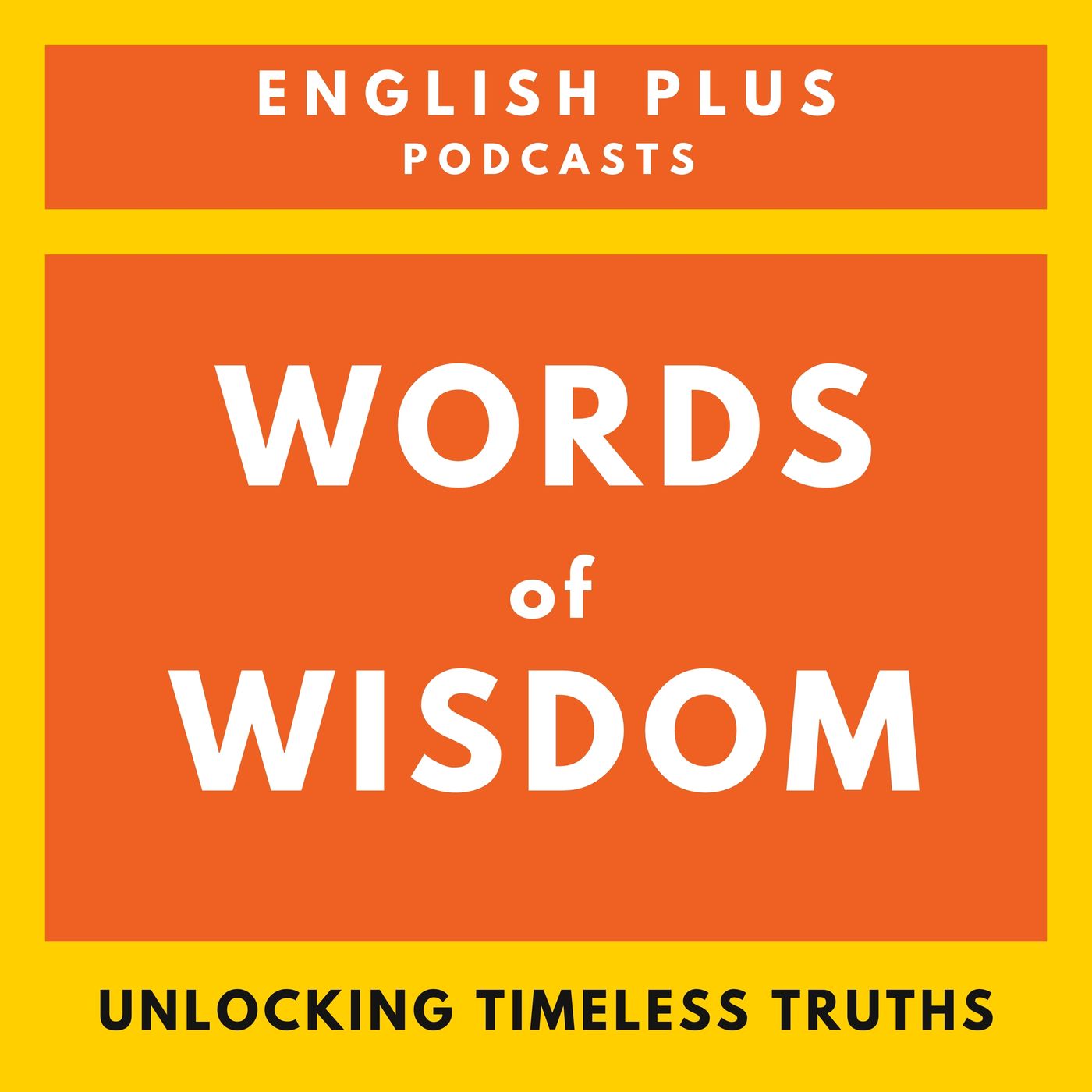 Words of Wisdom podcast artwork