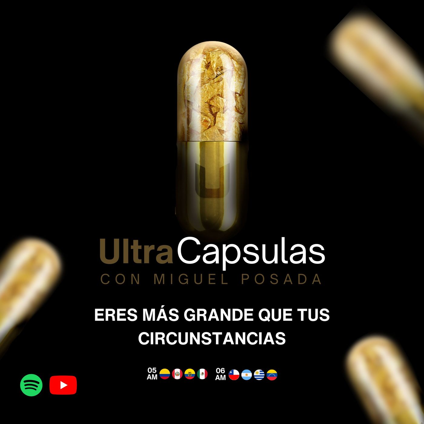 ULTRA CÁPSULAS - Eres más grande que tu circunstancias