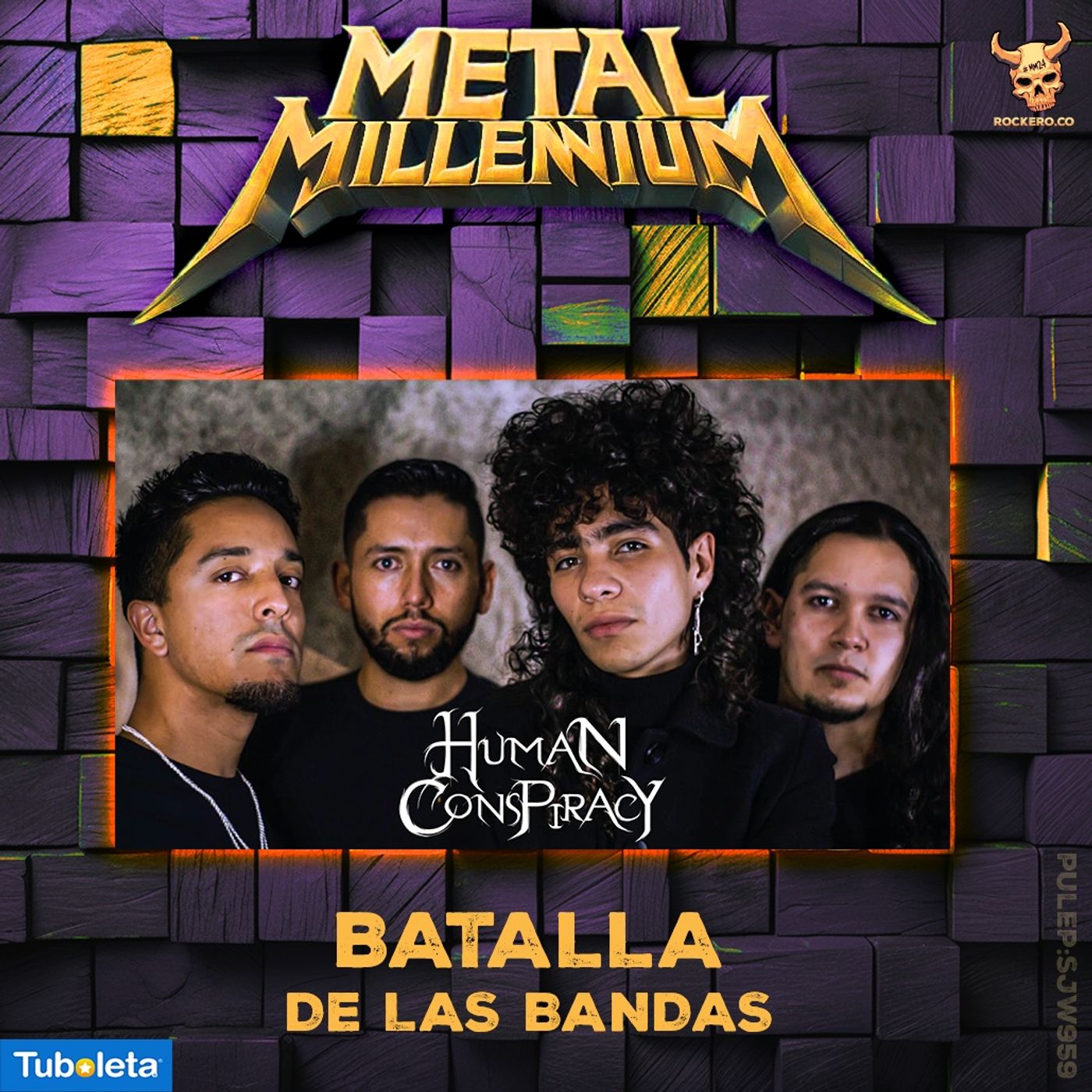 HUMAN CONSPIRACY - ENTREVISTA BATALLA DE LAS BANDAS METAL MILLENNIUM