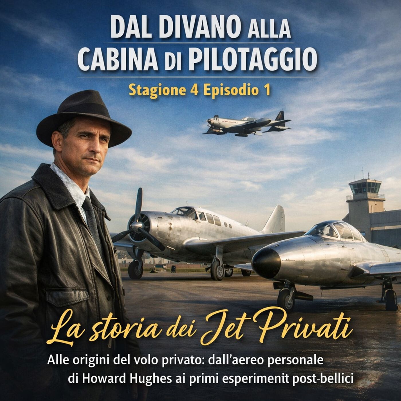 EP.1 - La storia dei Jet Privati - Alle origini del volo privato, dall’aereo personale di Howard Hughes ai primi esperimenti post-bellici