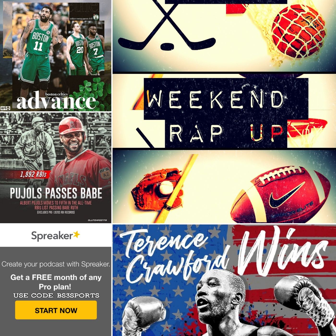 Weekend Rap Up Ep. 125 - "Boston Sweeping 1st" episode artwork