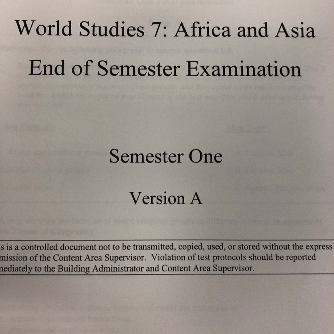 EOC Sem1