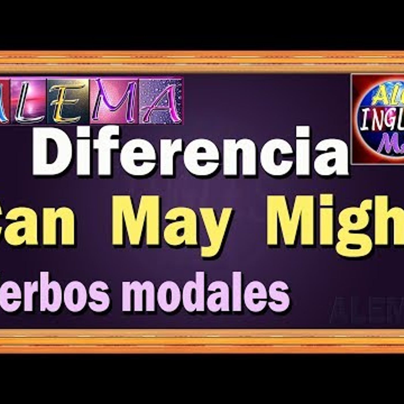 48. Uso de Can May y Might - Diferencia de CAN MAY y MIGHT - Verbos Modales - Lección # 18
