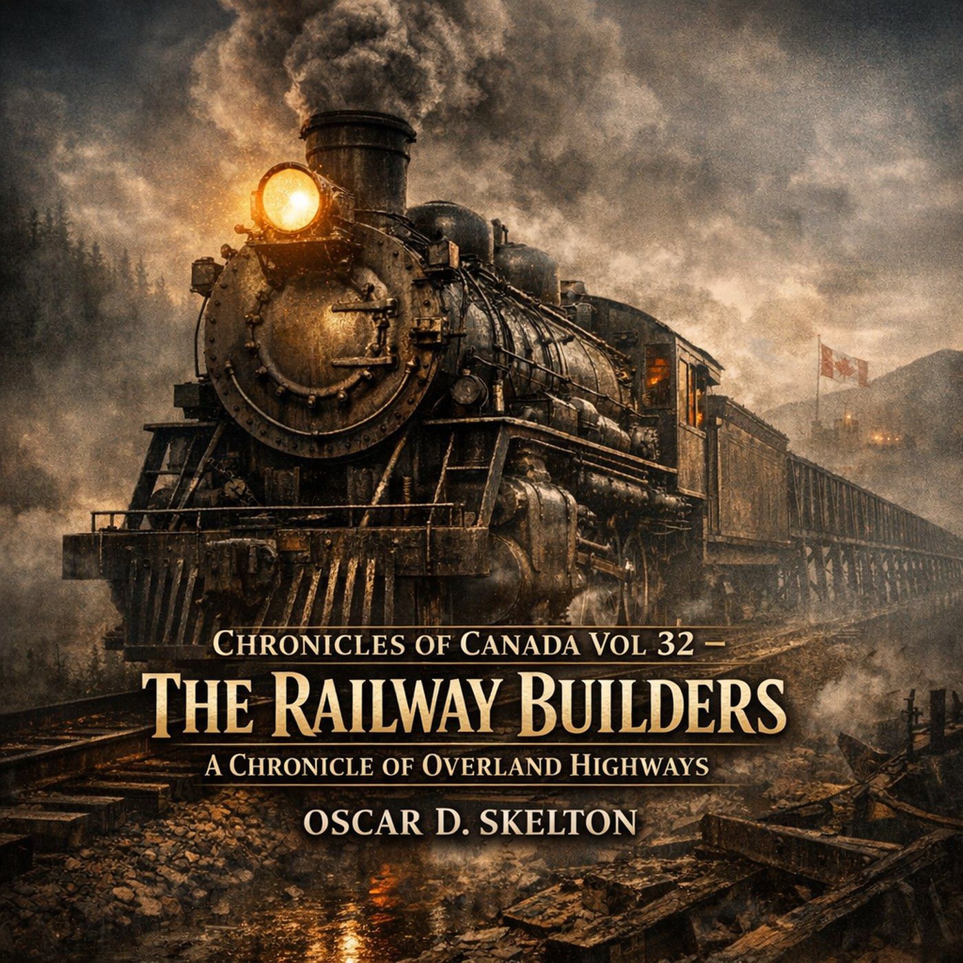 🟡 Chronicles of Canada Volume 32 - The Railway Builders: A Chronicle of Overland Highways (Full Audiobook) | Oscar D. Skelton episode artwork