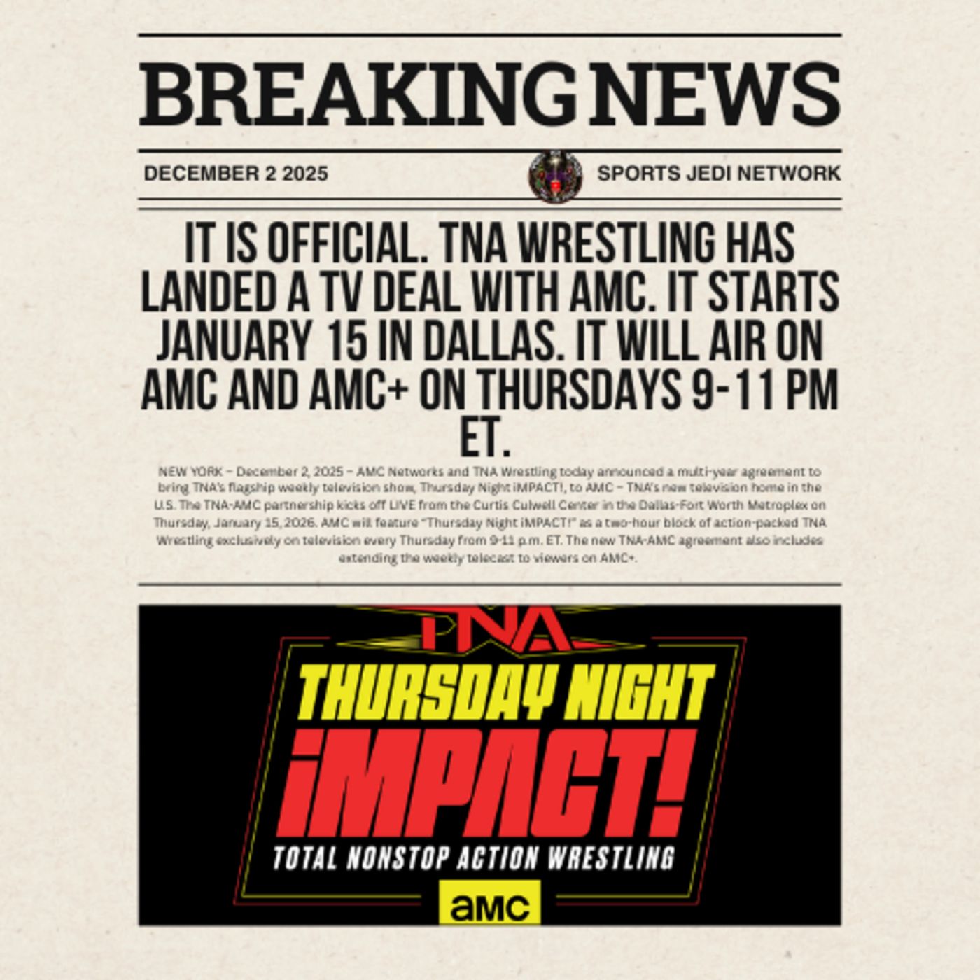 🔴SPORTS JEDI NETWORK, MAY THE SPORTS BE WITH YOU!