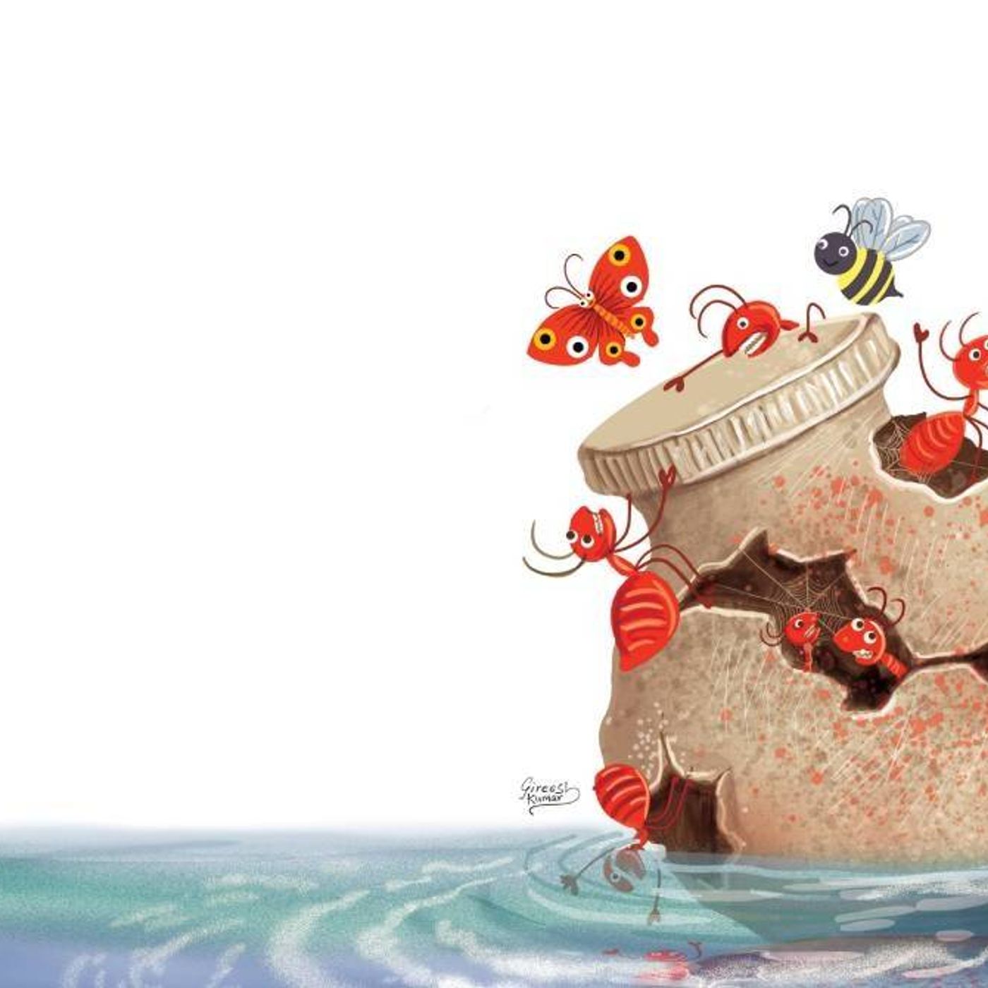 ധീരനായ ഉറുമ്പ് |  കുട്ടിക്കഥകള്‍ | Malayalam Kids Stories Podcast