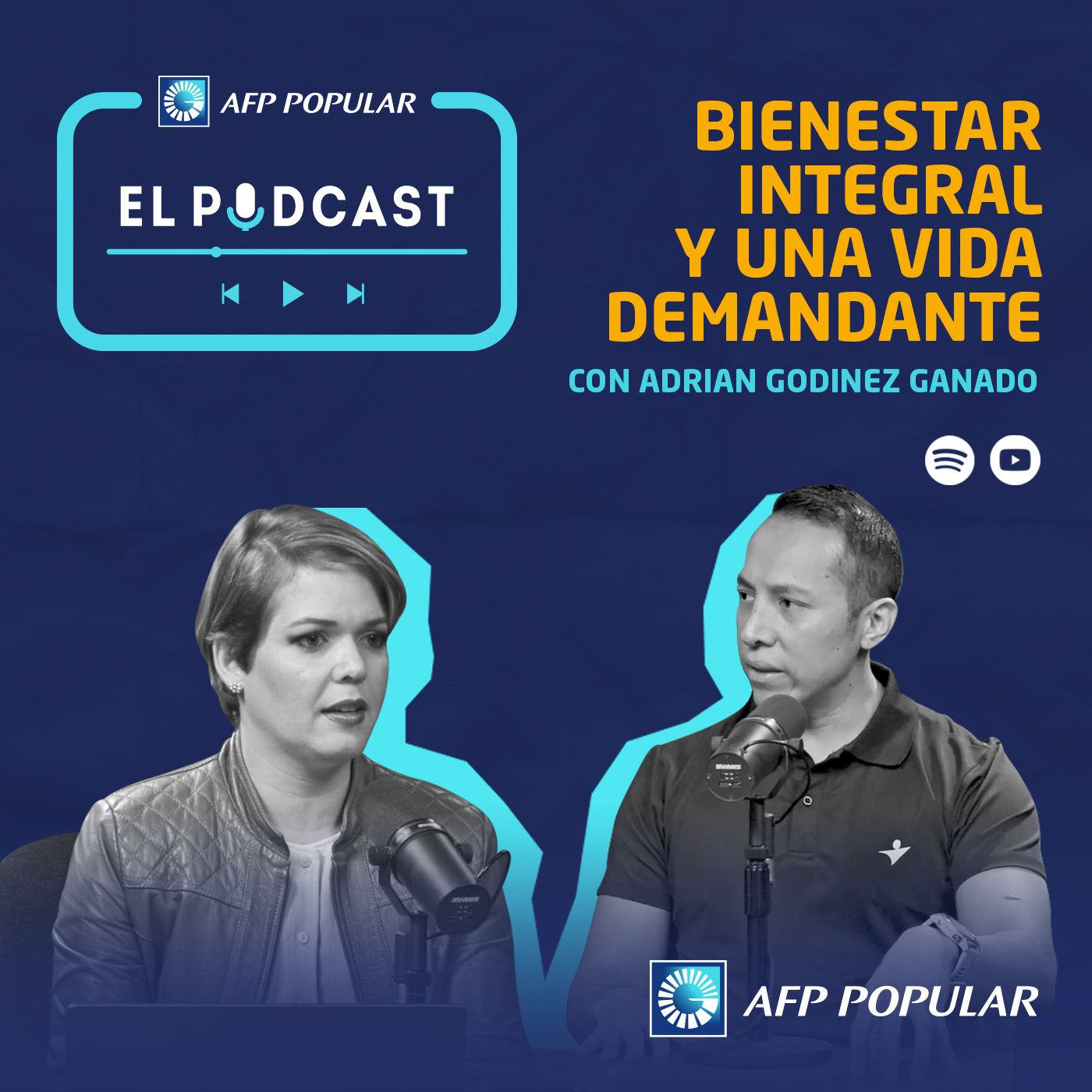 Portada de AFP Popular El Pódcast