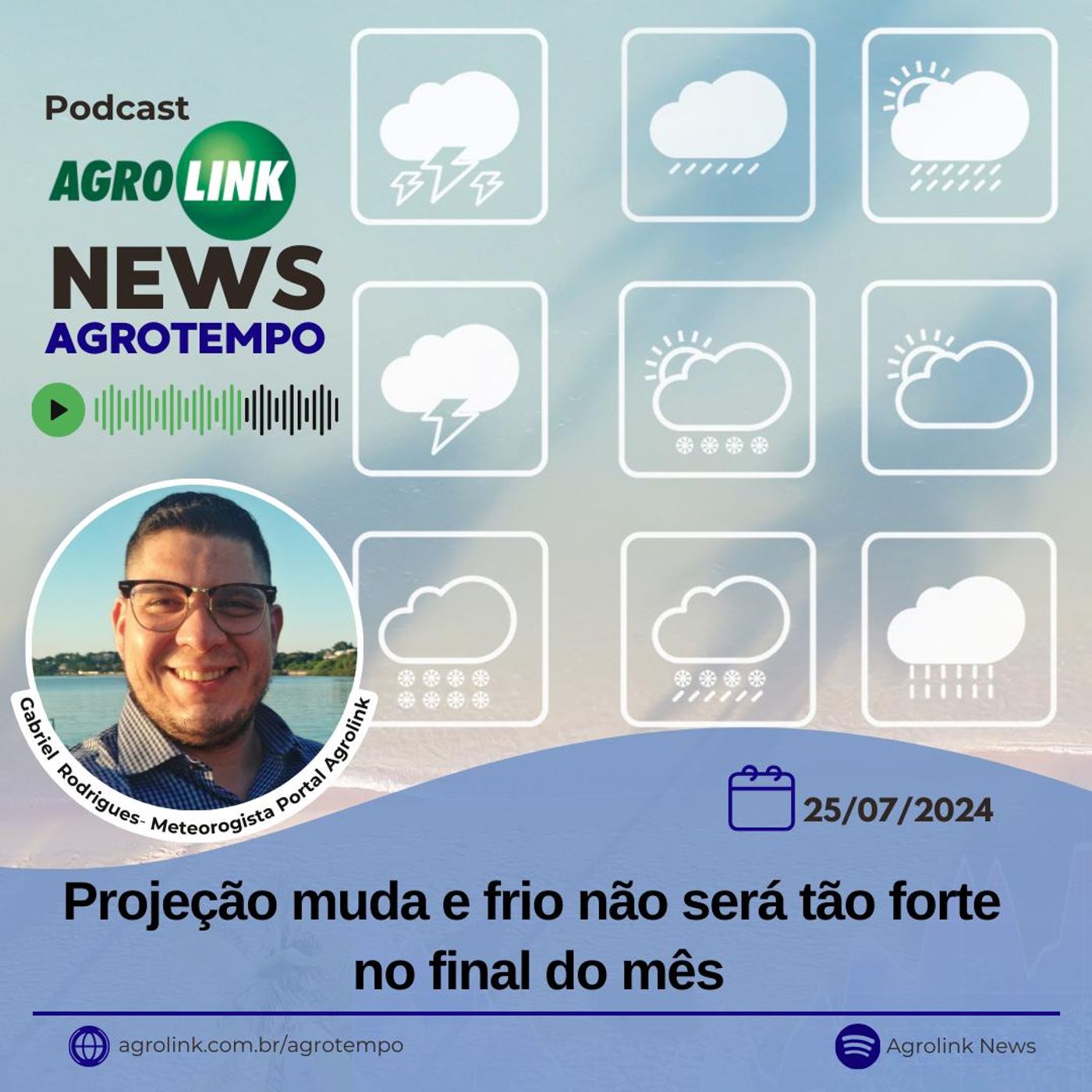 Agrotempo: previsões meteorológicas