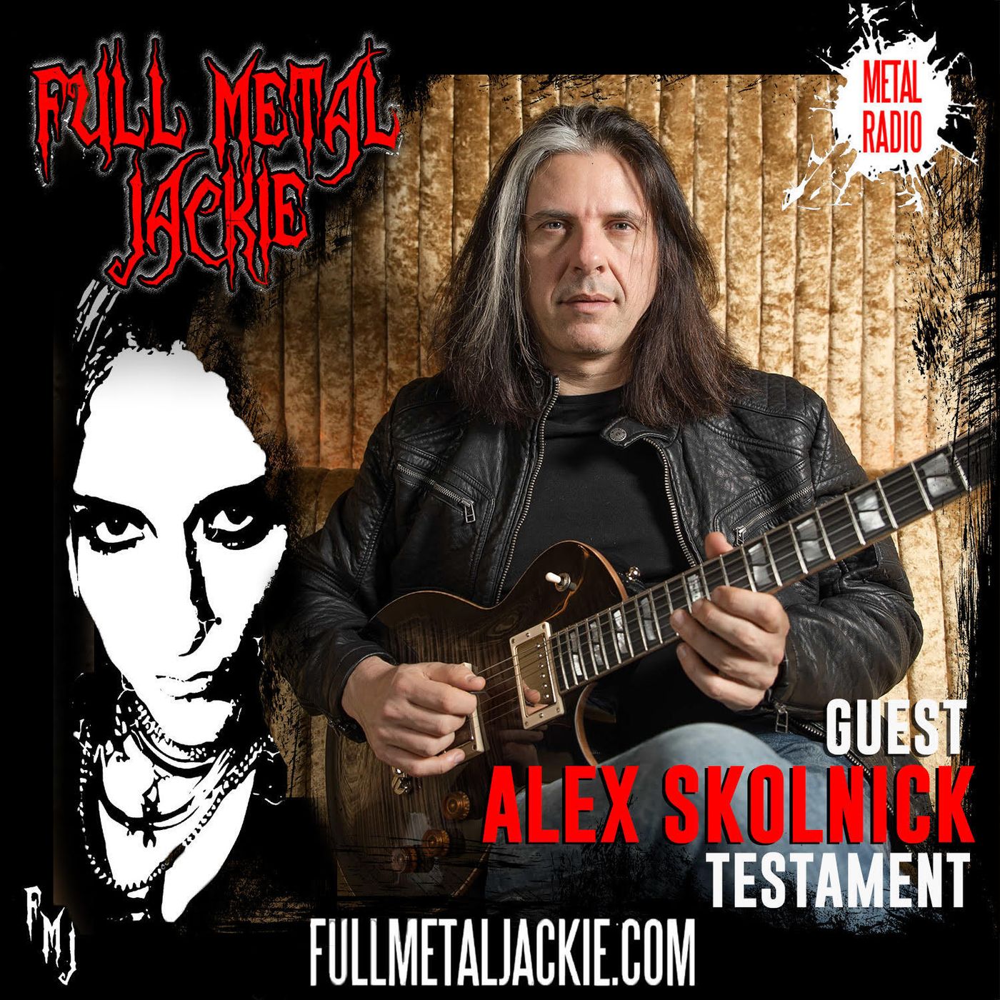 Alex Skolnick of Testament on the FMJ RADIO SHOW! episode artwork