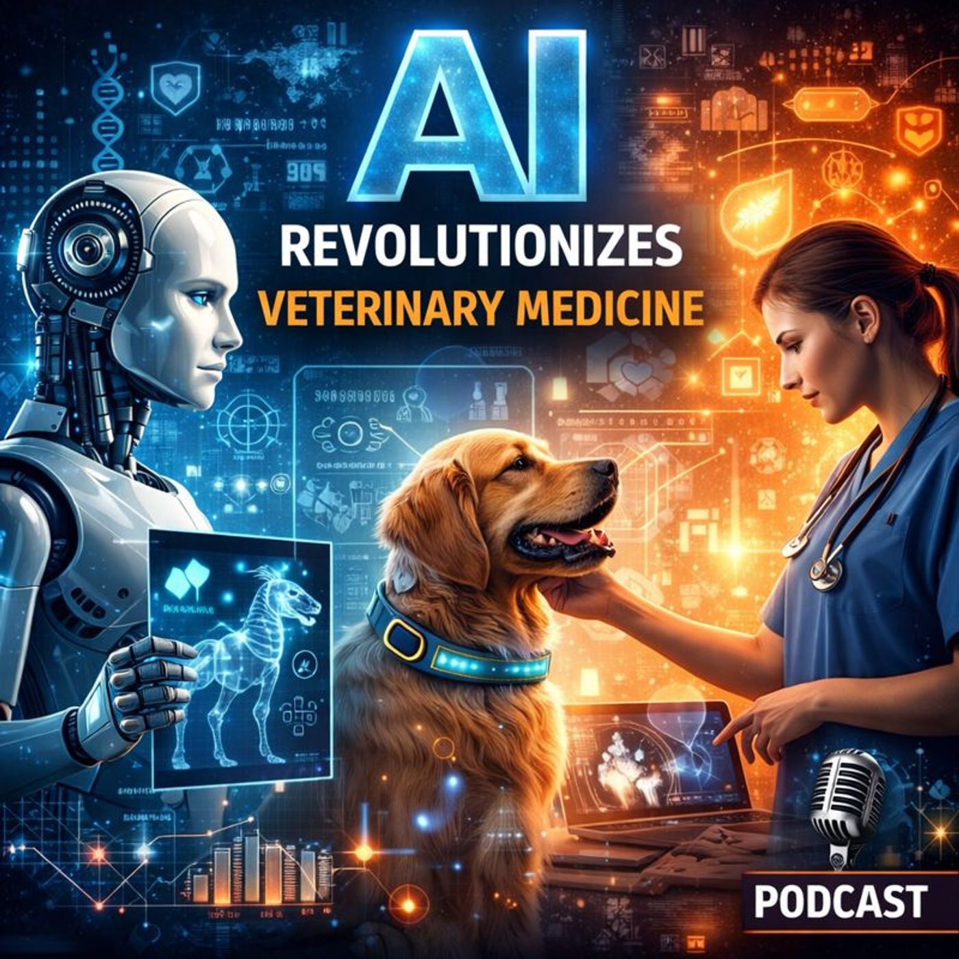 AI Revolutionizes Veterinary Medicine episode artwork