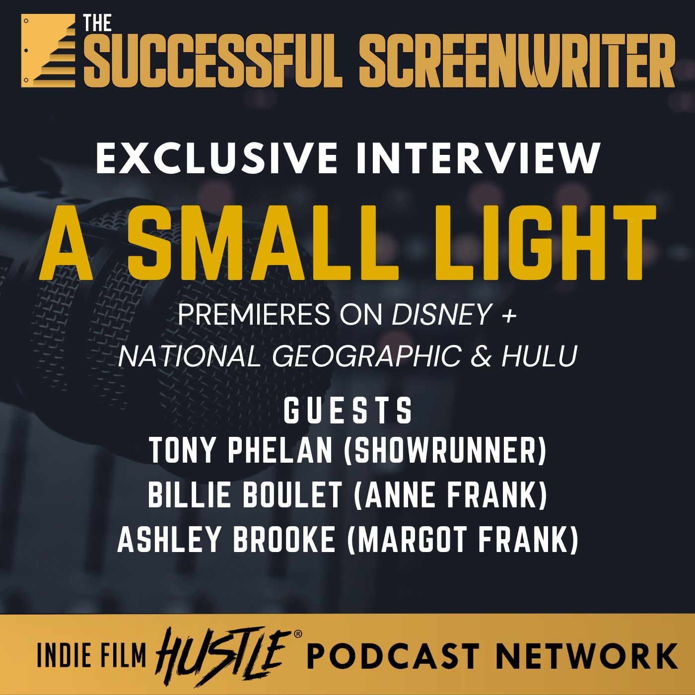 Ep 184 - A Small Light (Disney +, Hulu, & National Geographic) Showrunner & Cast Interview episode artwork