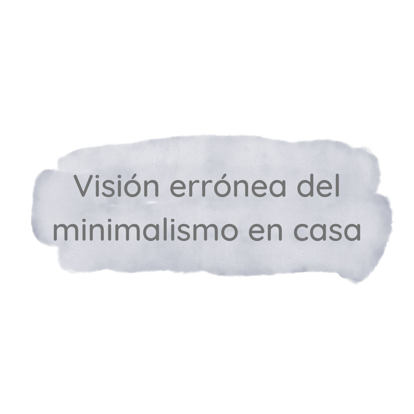 33. Visión errónea del minimalismo en casa