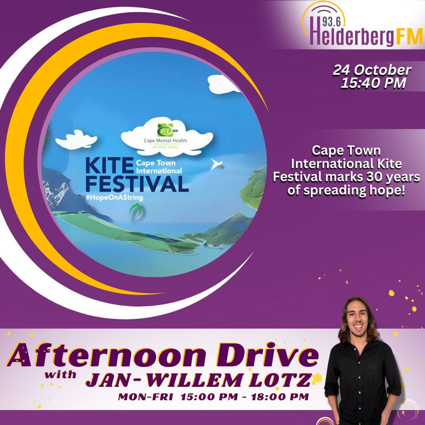 CAPE TOWN INTERNATIONAL KITE FESTIVAL CELEBRATES 30 YEARS OF BRINGING HOPE! episode artwork