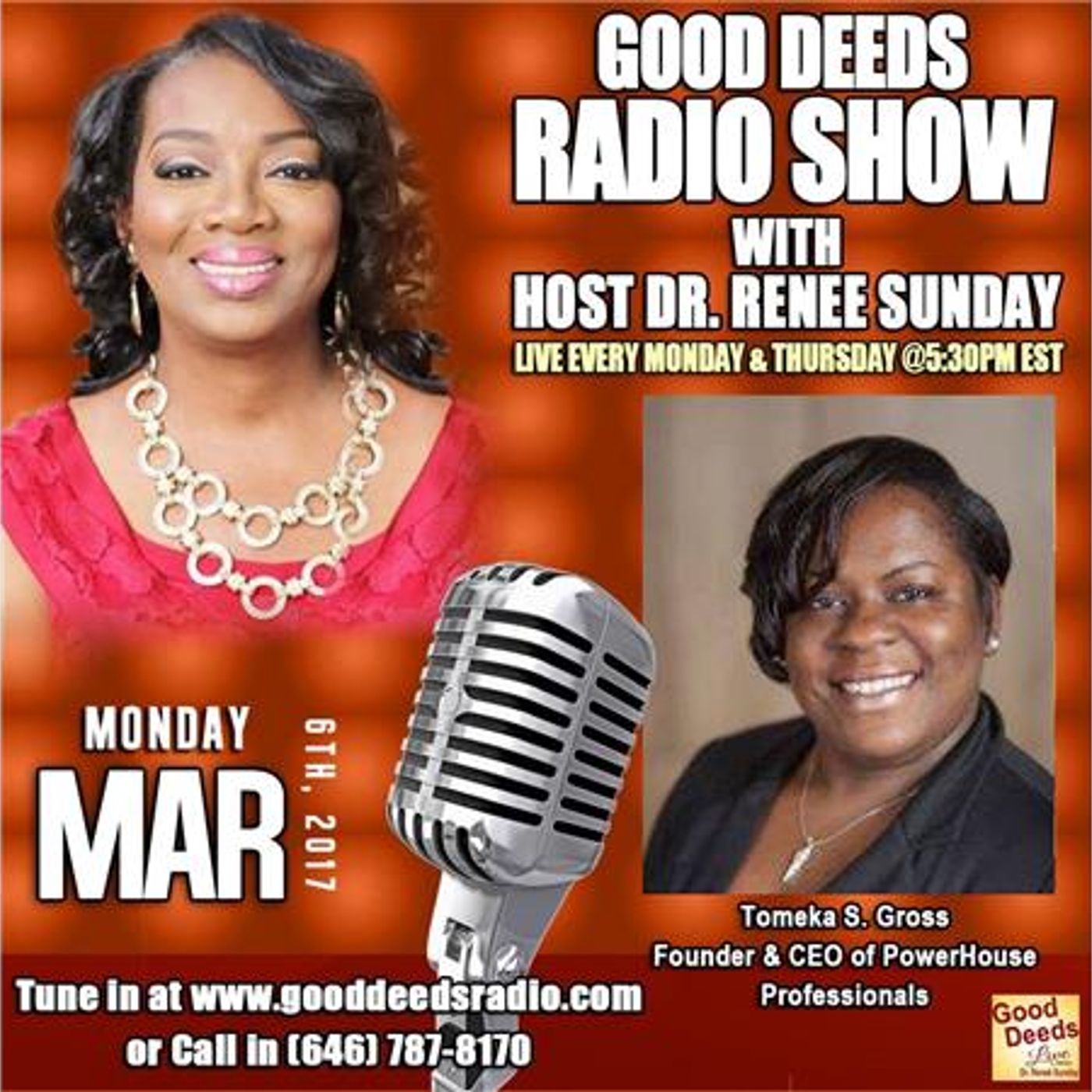 Dr. Renee Sunday\'s show