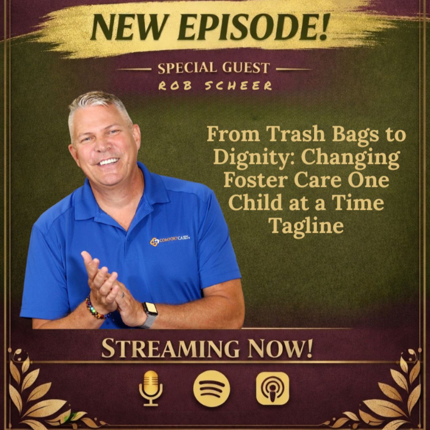 Miss Liz Serves: Rob Scheer of Comfort Cases episode artwork