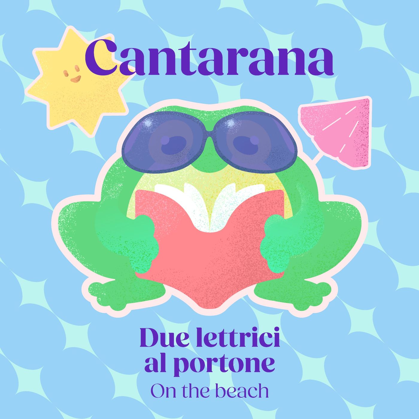 Cantarana. Due lettrici al portone