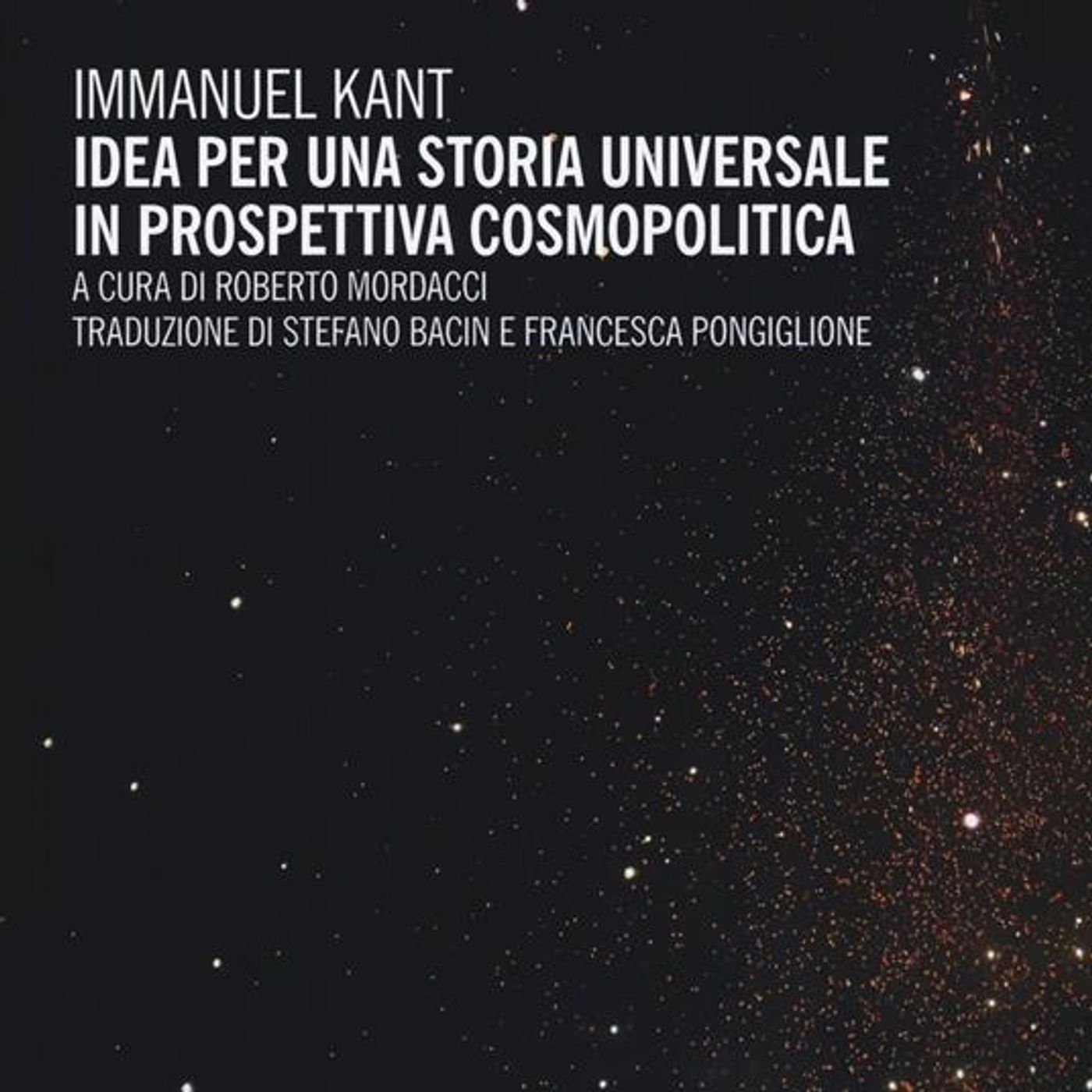 LETTURE E RILETTURE - I. KANT " IDEA PER UNA STORIA UNIVERSALE..."