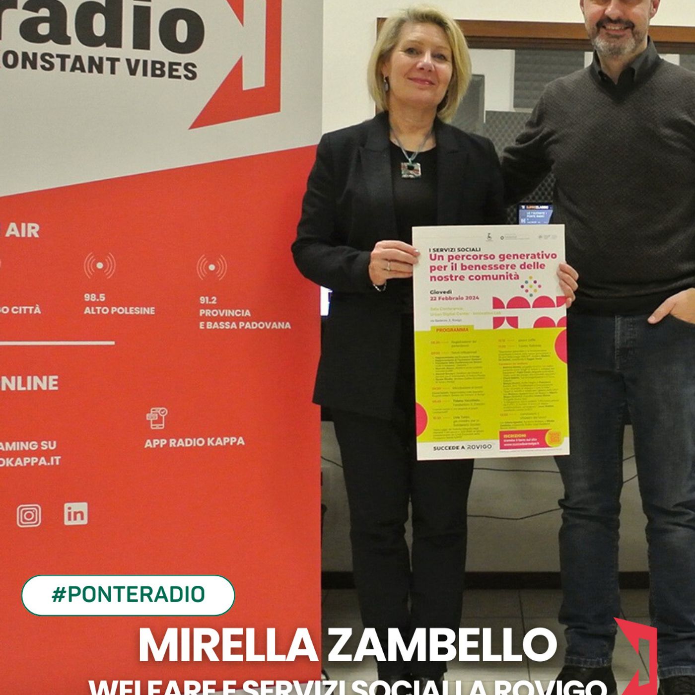 PONTE RADIO | Ospite Mirella Zambello - welfare e servizi sociali a Rovigo episode artwork